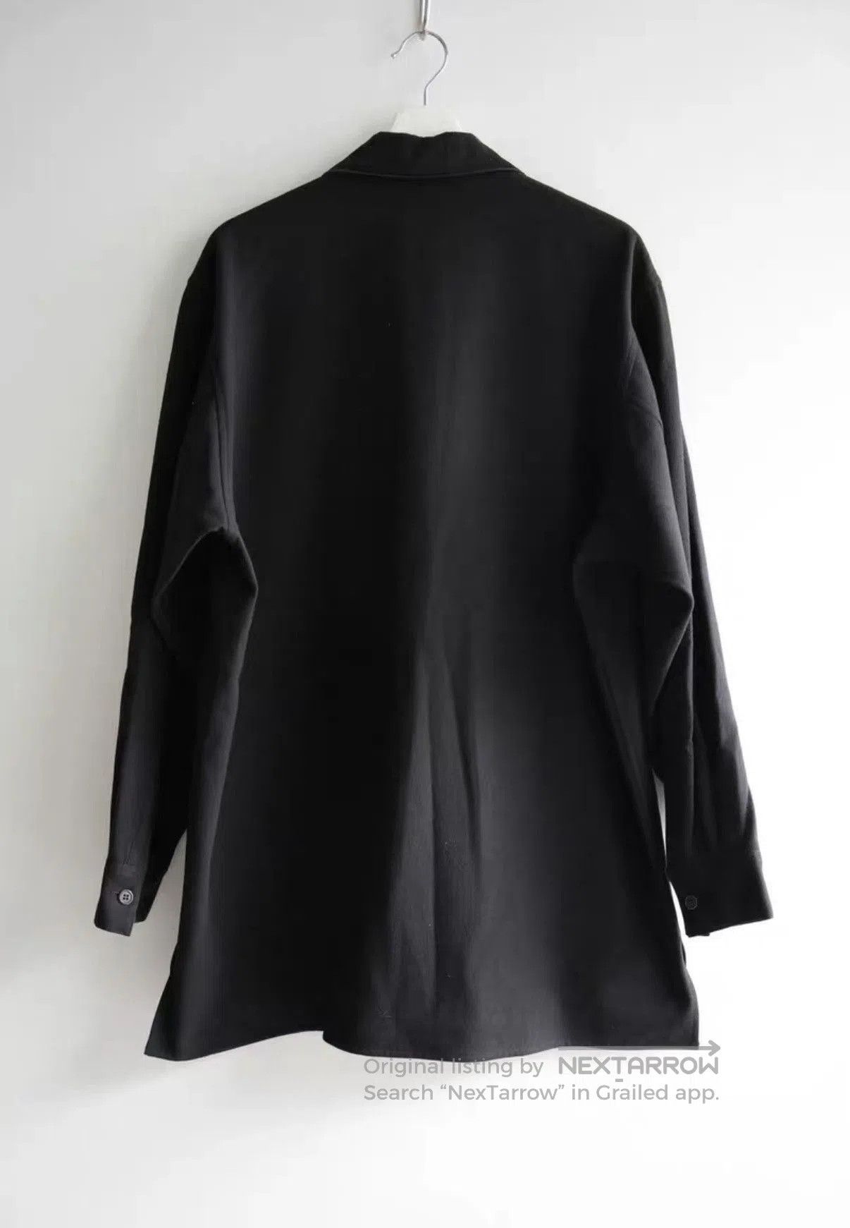 Yohji Yamamoto Black Long. Size US M / EU 48-50 / 2 - 2 Thumbnail