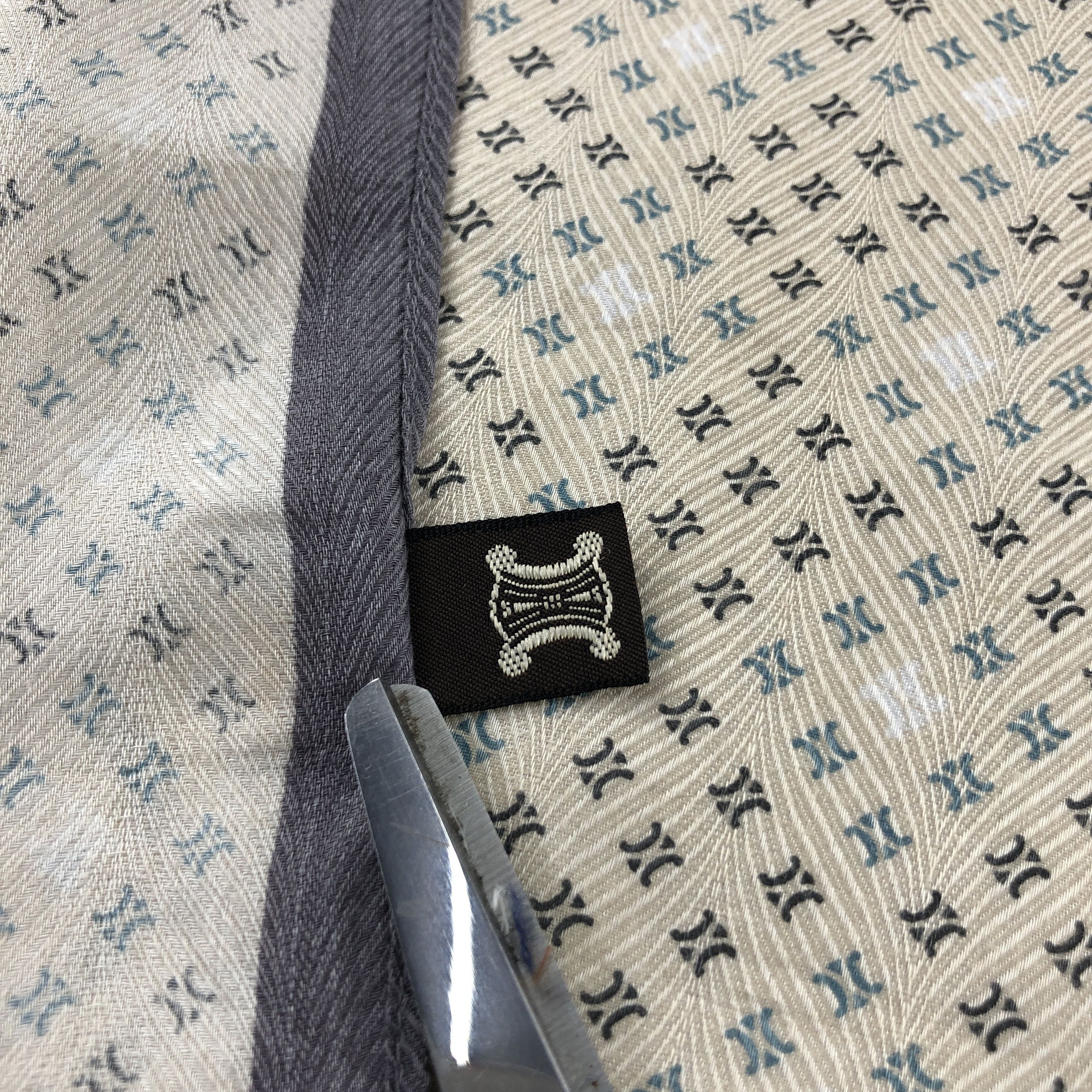 Vintage CeLIne Chains Handkerchief Neckerchief Bandana H2550 Size ONE SIZE - 5 Thumbnail
