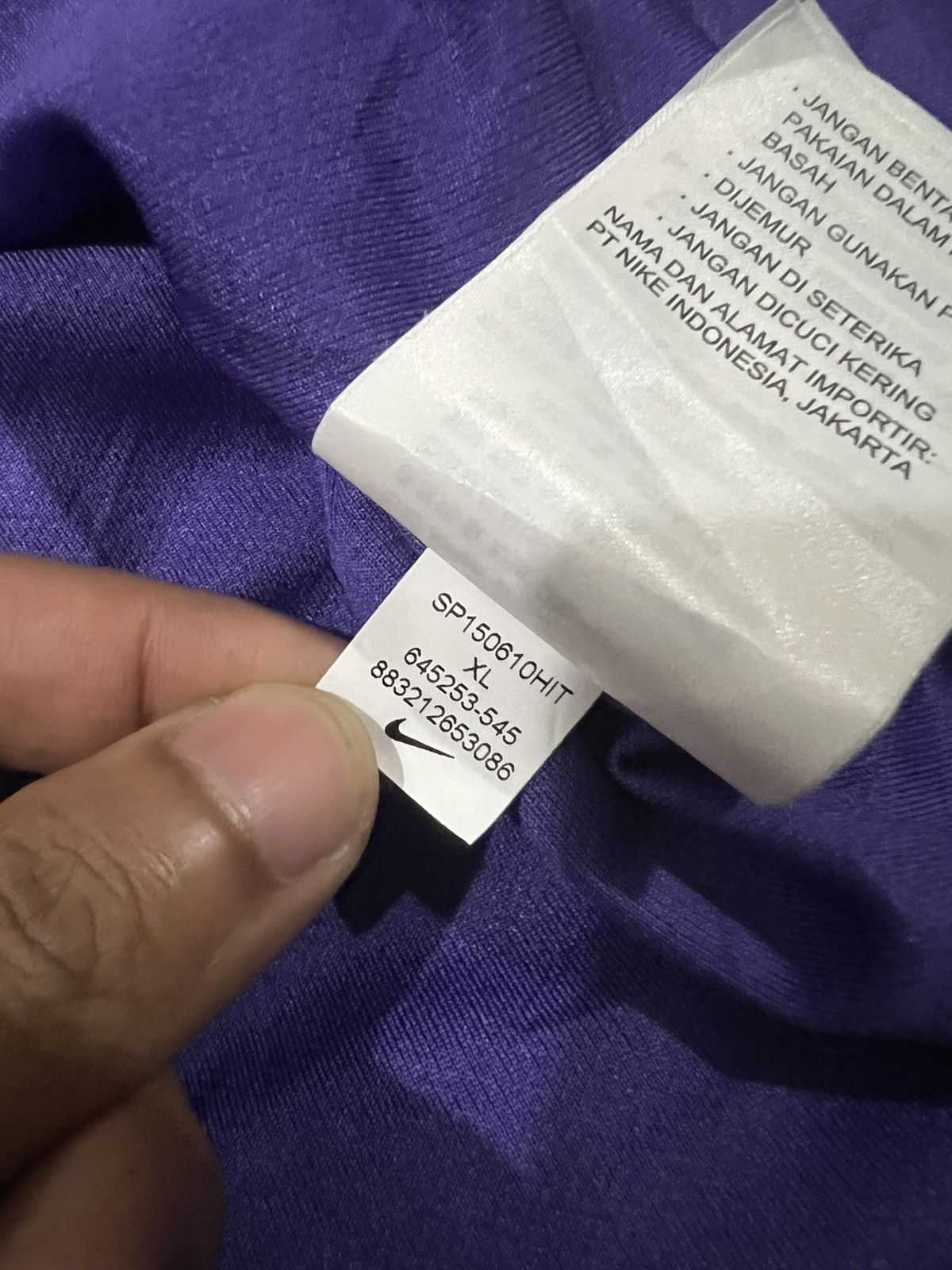 Nike 2013 Sanfrecce Hiroshima FC J-League Nike Home Jersey Size US L / EU 52-54 / 3 - 6 Thumbnail