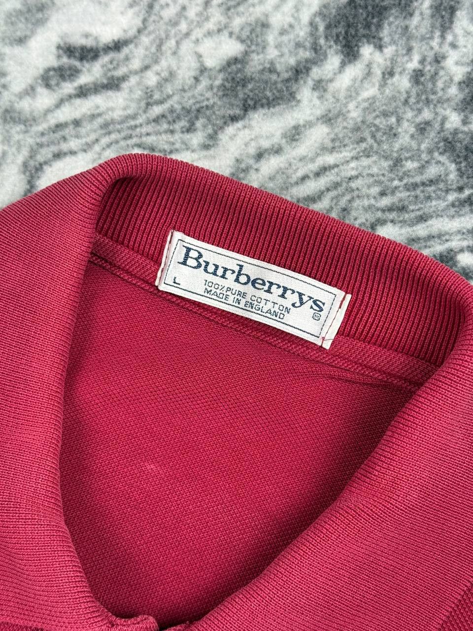 Burberry Vintage Burberrys Polo Shirt Long Sleeve 90s Size US L / EU 52-54 / 3 - 4 Thumbnail
