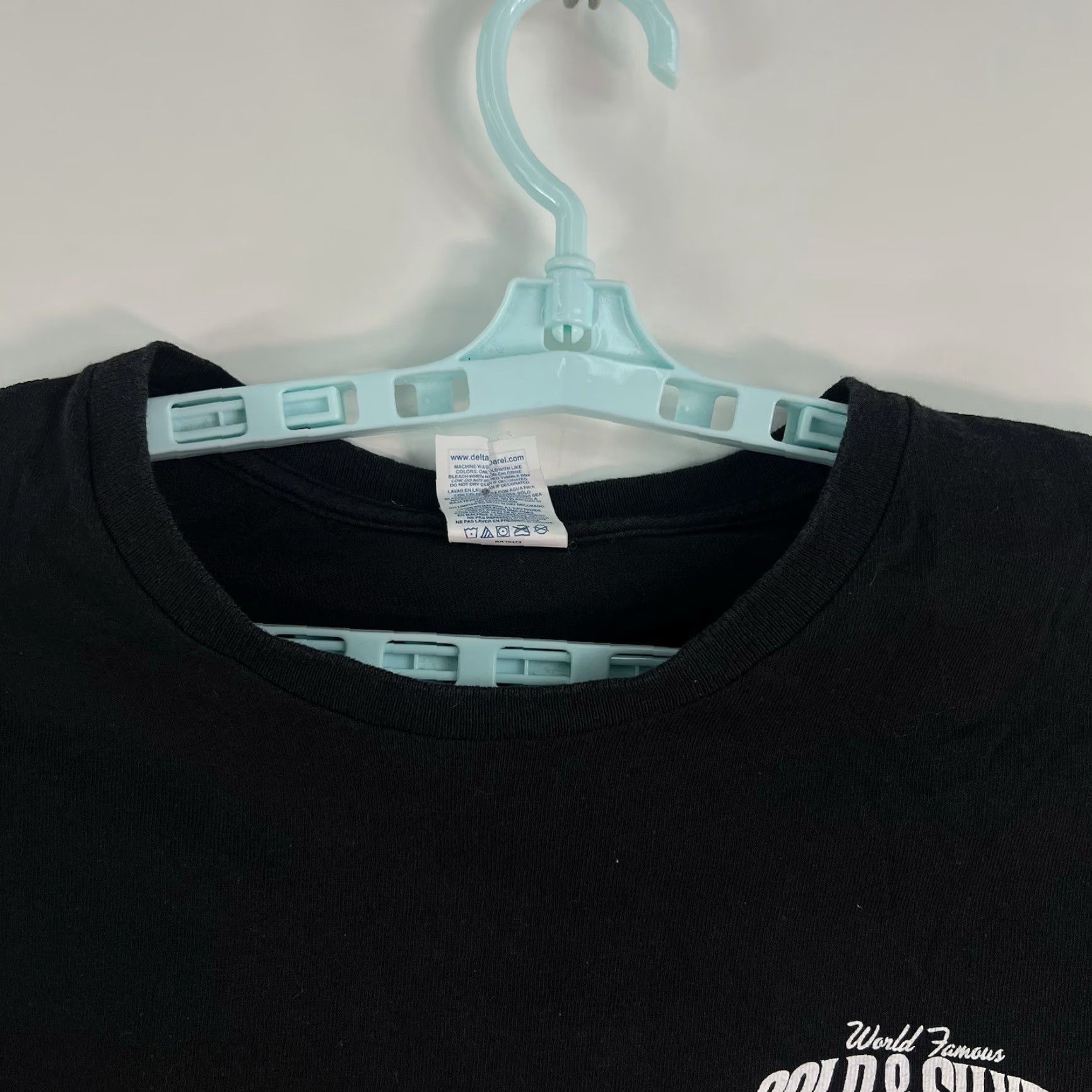 Delta VINTAGE Gold And Silver Pawn Shop Las Vegas T-Shirt Men’s XL Black Size US XL / EU 56 / 4 - 4 Thumbnail