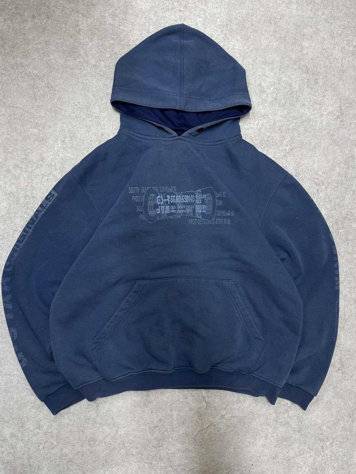 G-Star × Japanese Brand Y2K darkcore hoodie. Mystic, opium. Underground vibe. Size US L / EU 52-54 / 3 - 1 Thumbnail