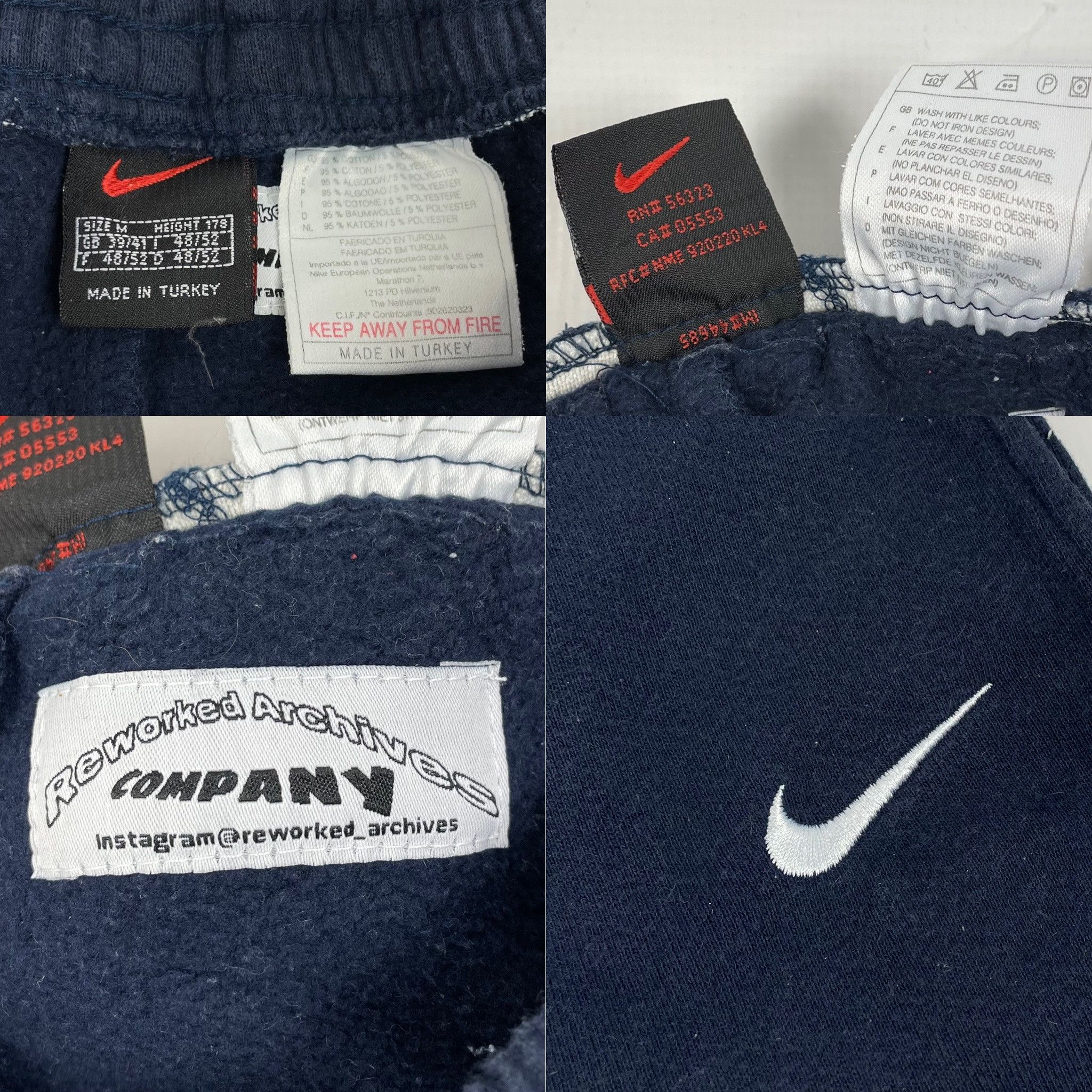 Nike Archive custom Nike reworked skeleton pants Size US 32 / EU 48 - 6 Thumbnail
