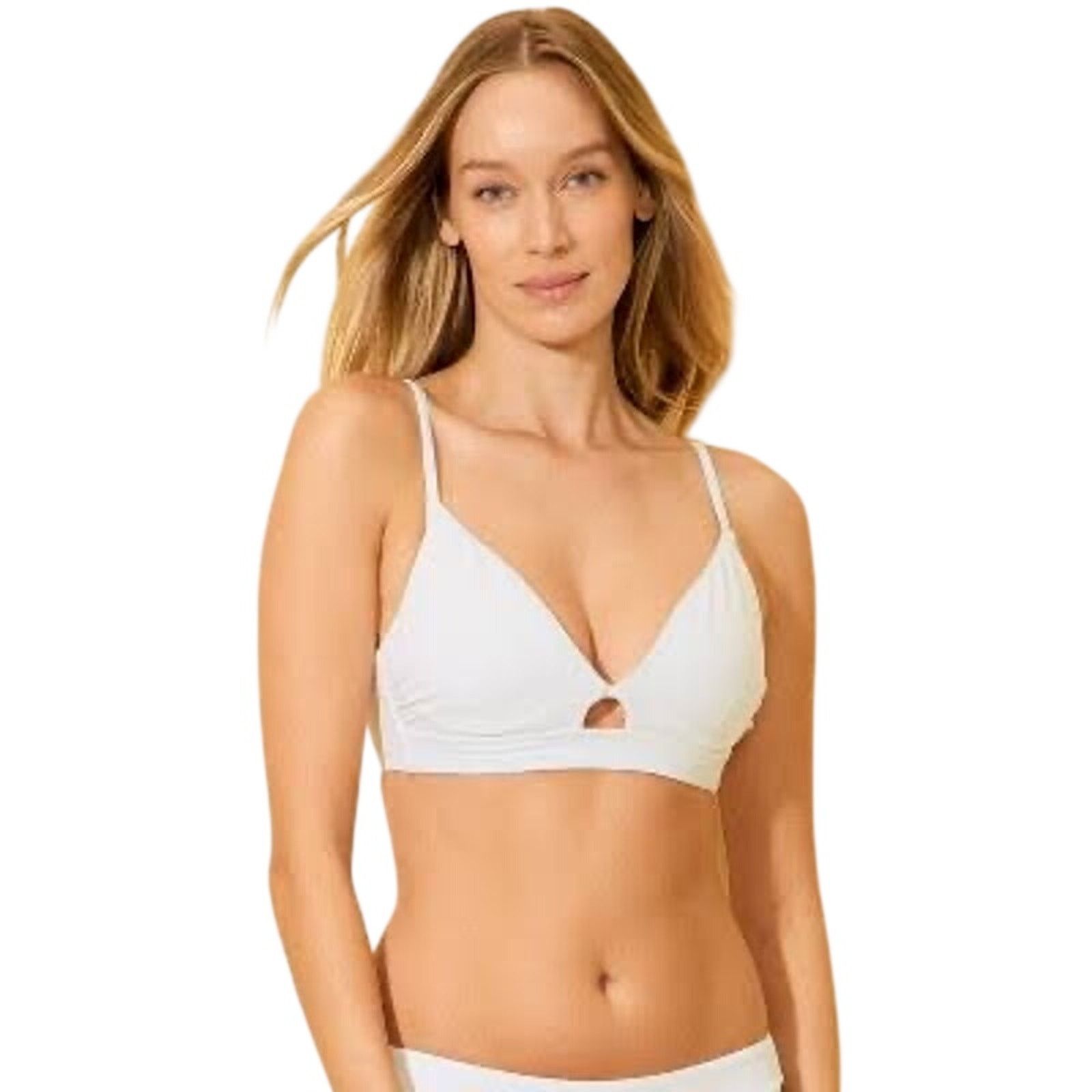 The Unbranded Brand Women's White Ruffle Underwire Bikini Top Shade & Shore 32D Size ONE SIZE - 1 Thumbnail