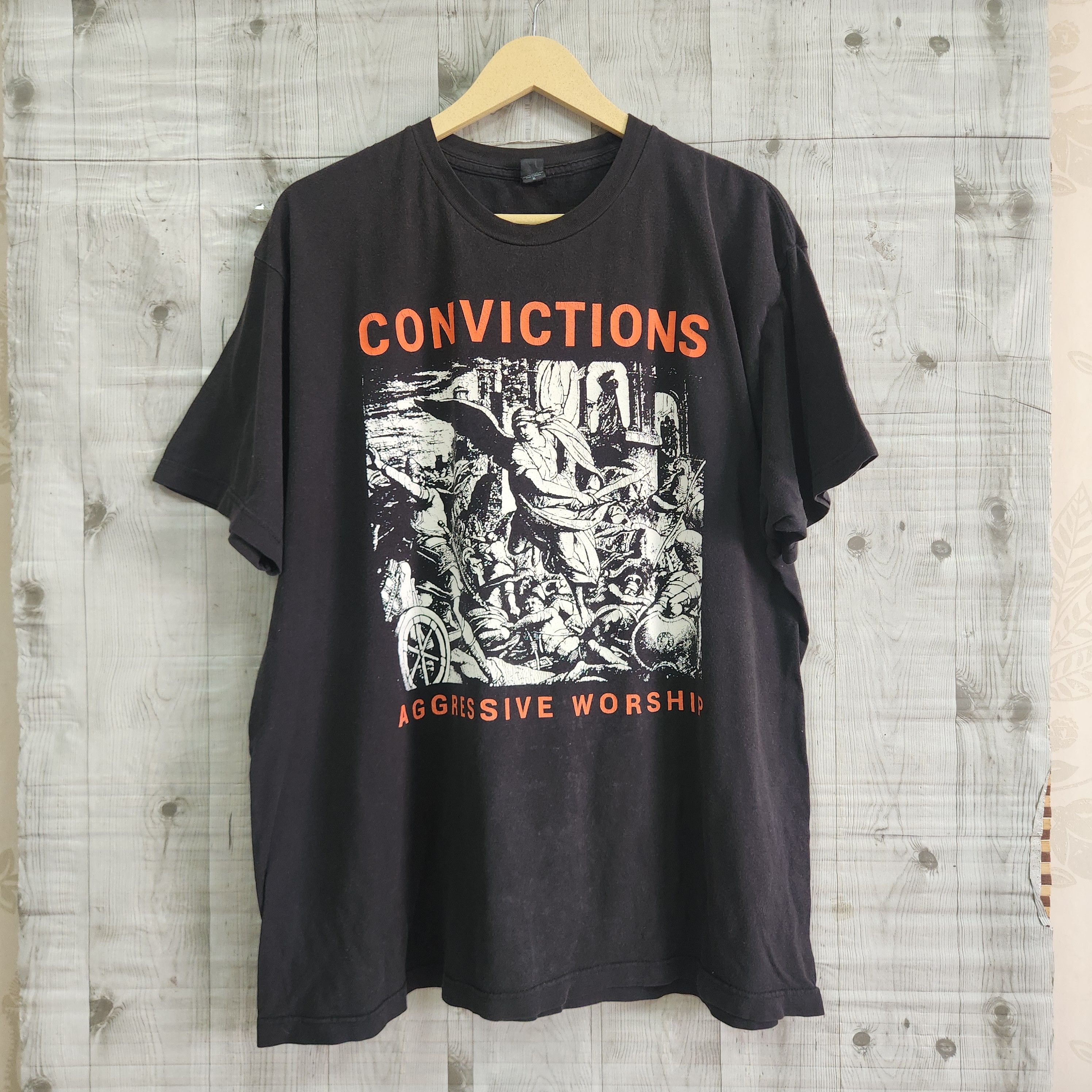Band Tees Metal Rock TShirt Convictions Size US XL / EU 56 / 4 - 1 Thumbnail