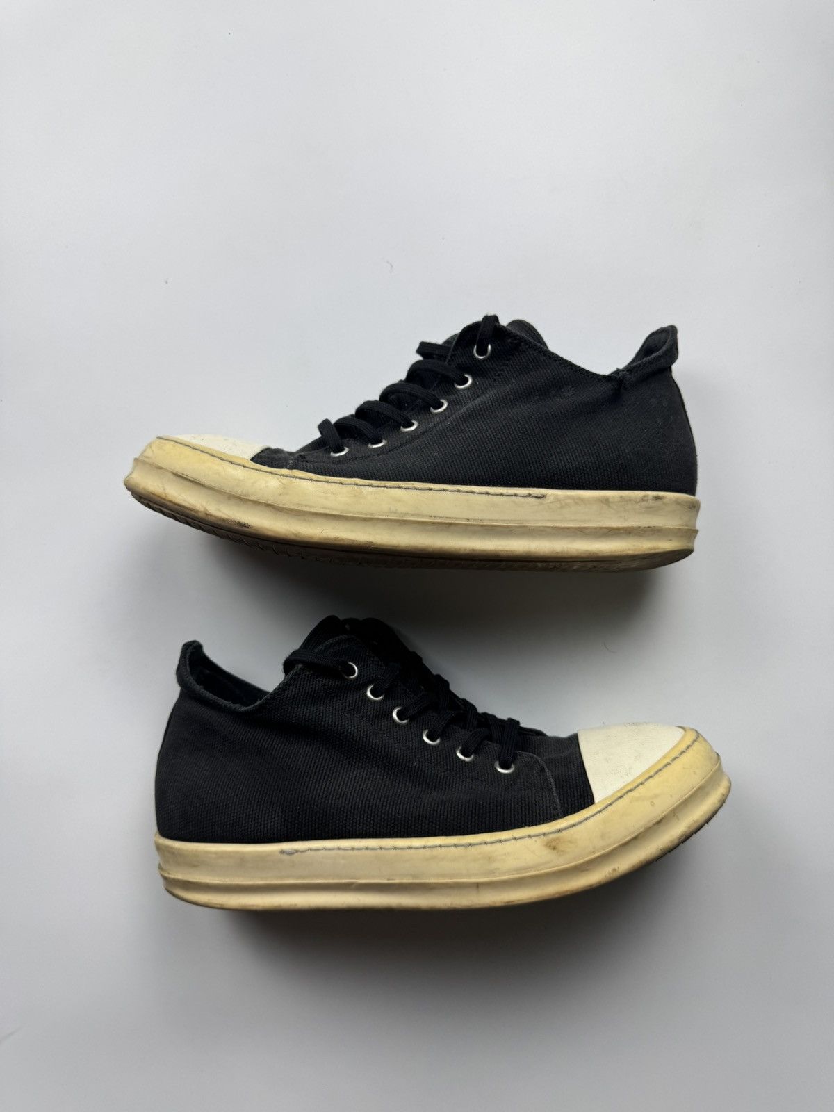 Rick Owens Drkshdw Rick Owens Drkshdw Ramones Low Size US 8 / EU 41 - 2 Thumbnail