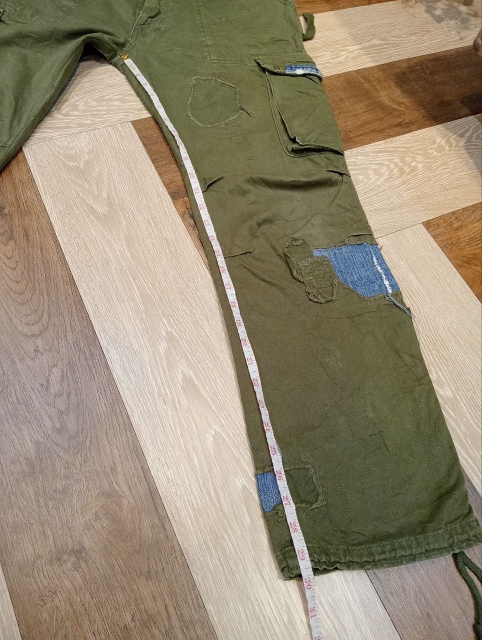 Japanese Brand JAPANESE MANGROVE MILITARY PARACHUTE CARGO PANTS Size US 34 / EU 50 - 18 Thumbnail