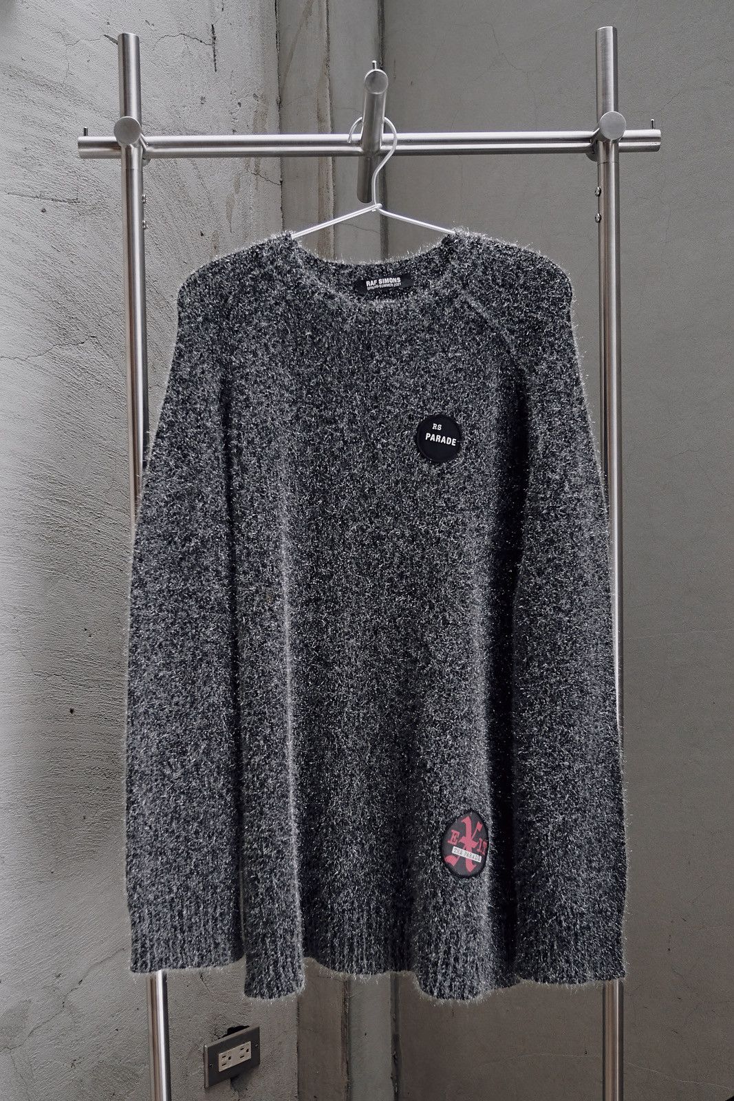 Raf Simons 2021AW Oversized Crewneck Sweater