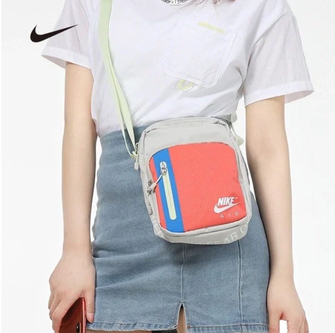 Nike Nike Crossbody Bag “Get over your fear of heights” Size ONE SIZE - 5 Thumbnail