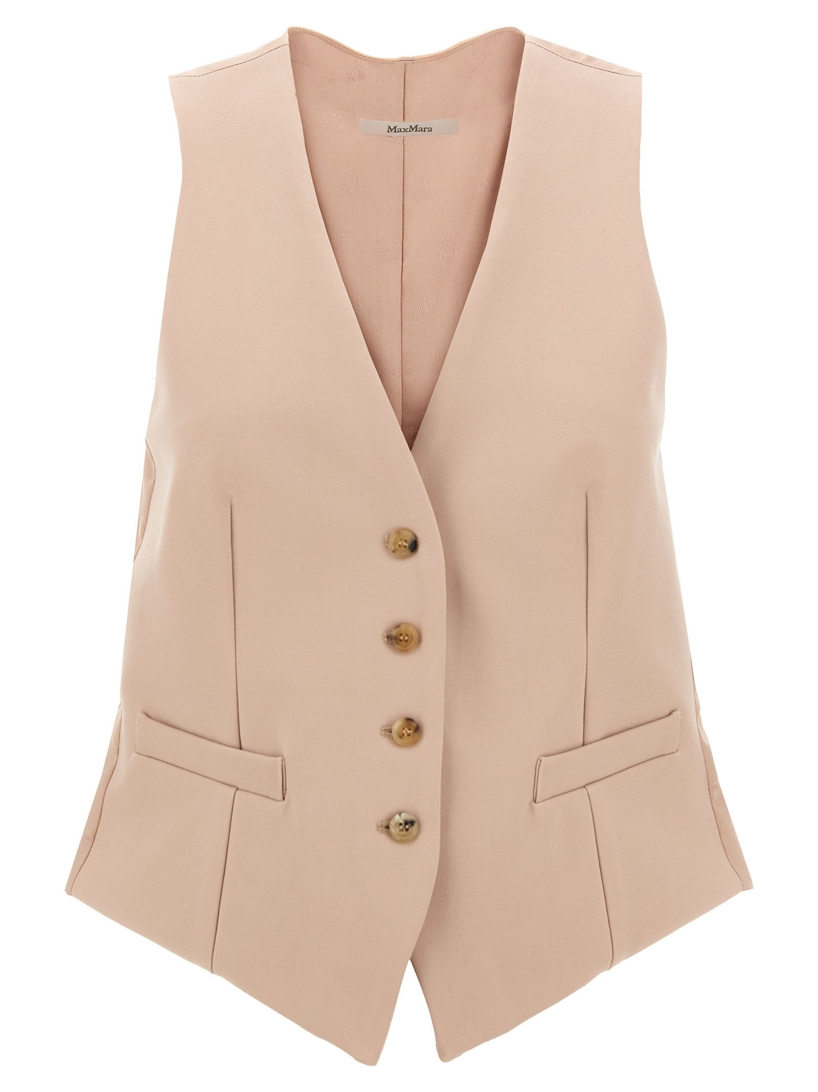 Max Mara 'Aureo' Maxi Waistcoat | Grailed