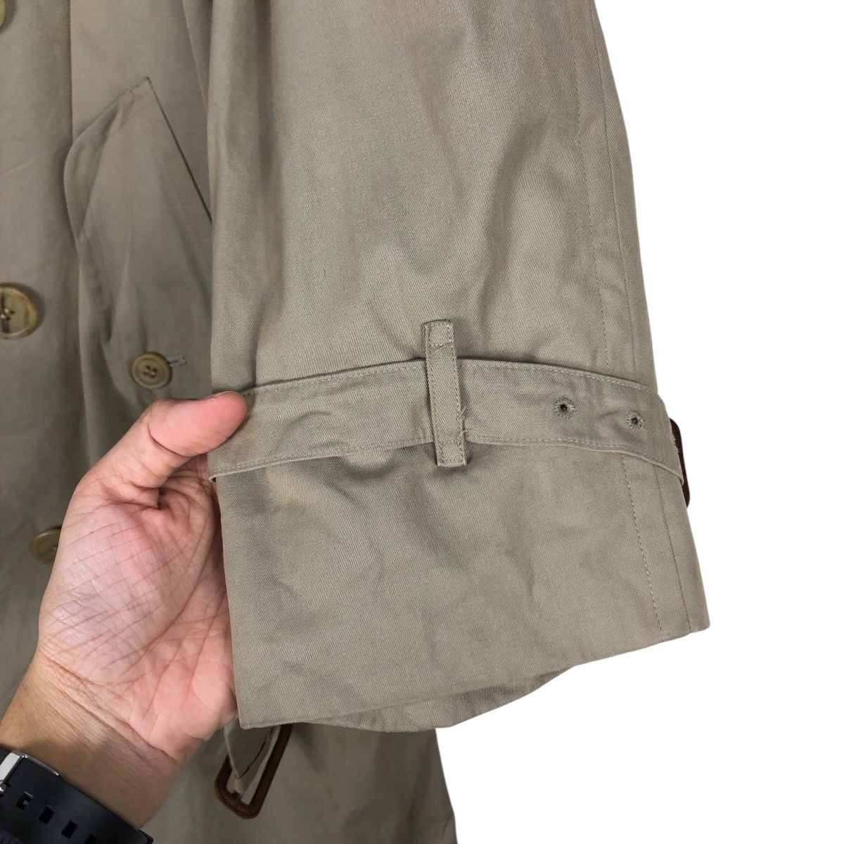 Burberry 📌Vintage Trench Coat Long Jacket Burberrys Nova Check Size US M / EU 48-50 / 2 - 17 Thumbnail