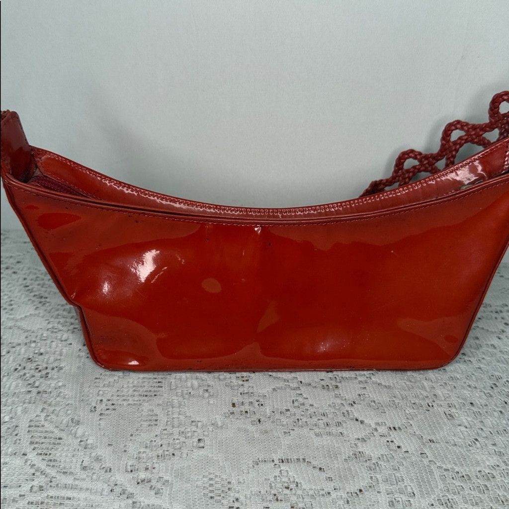 The Unbranded Brand Vintage Stephane Kelian Paris braid rope patent leather bag Size ONE SIZE - 6 Thumbnail