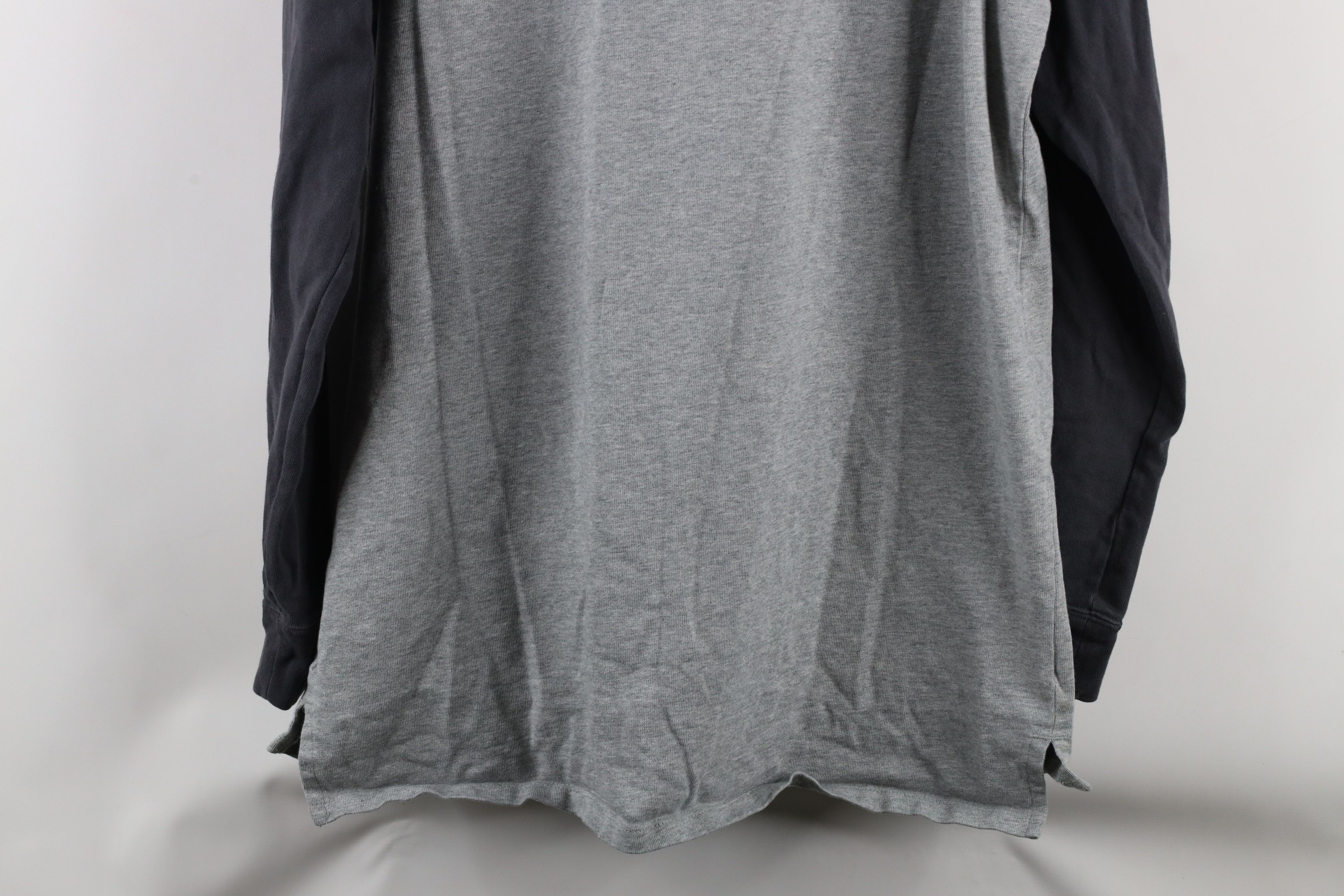 Nike × Vintage Nike University of Michigan Long Sleeve T-Shirt Gray Size US L / EU 52-54 / 3 - 10 Thumbnail