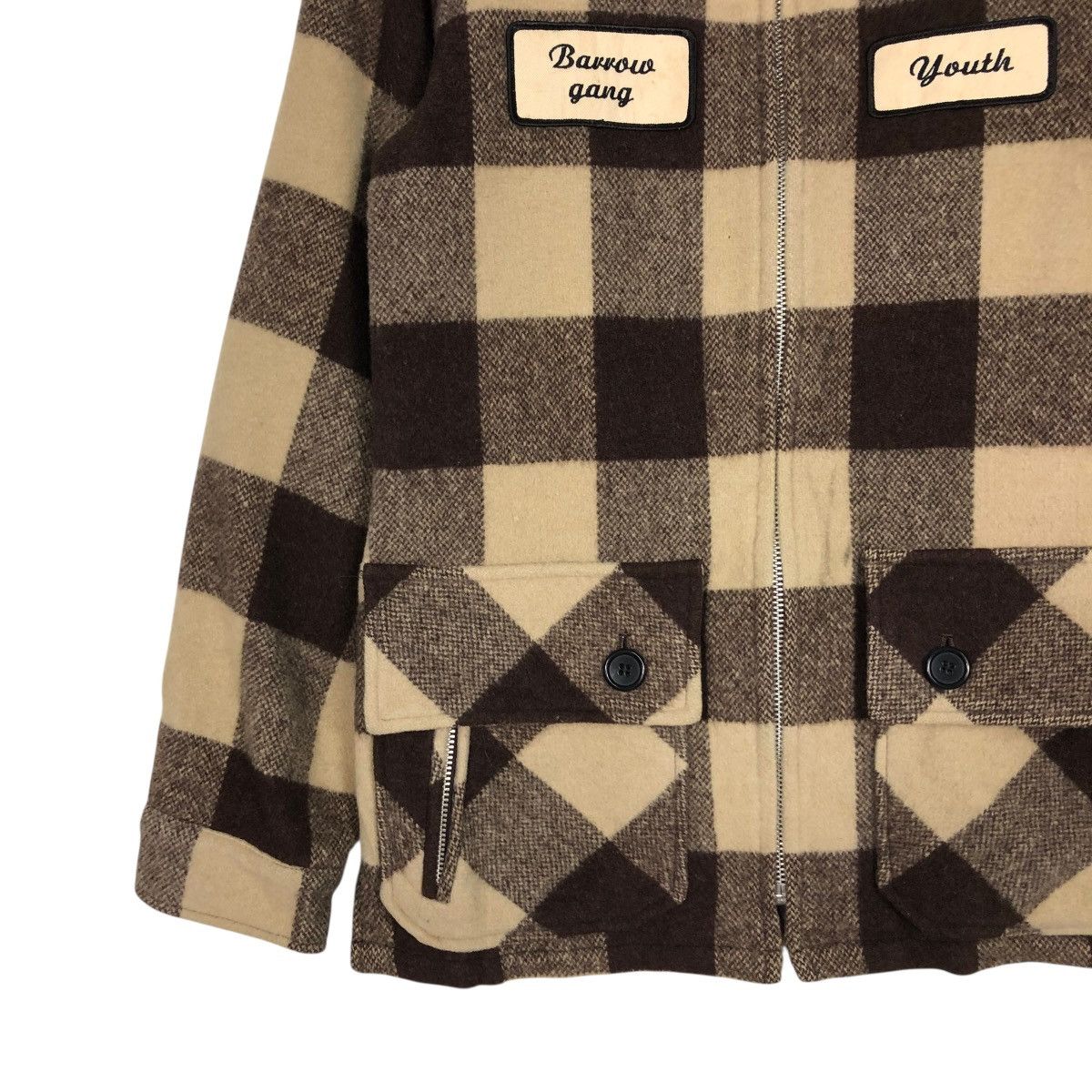 Vintage 🔥VINTAGE CHORE WOOL WORK JACKET TARTAN YOUTH ISSEY MIYAKE Size US S / EU 44-46 / 1 - 6 Thumbnail