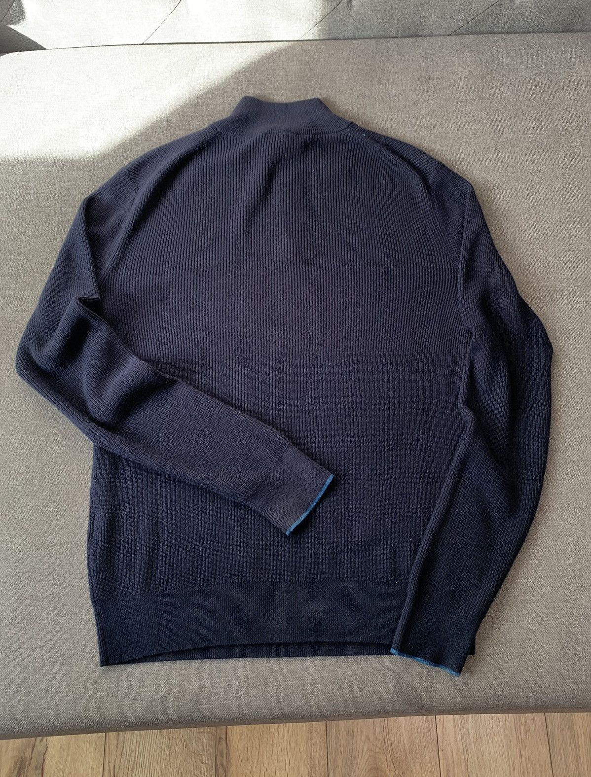 Hackett Hackett cotton cashmere 1/4 zip sweater Size US S / EU 44-46 / 1 - 4 Thumbnail
