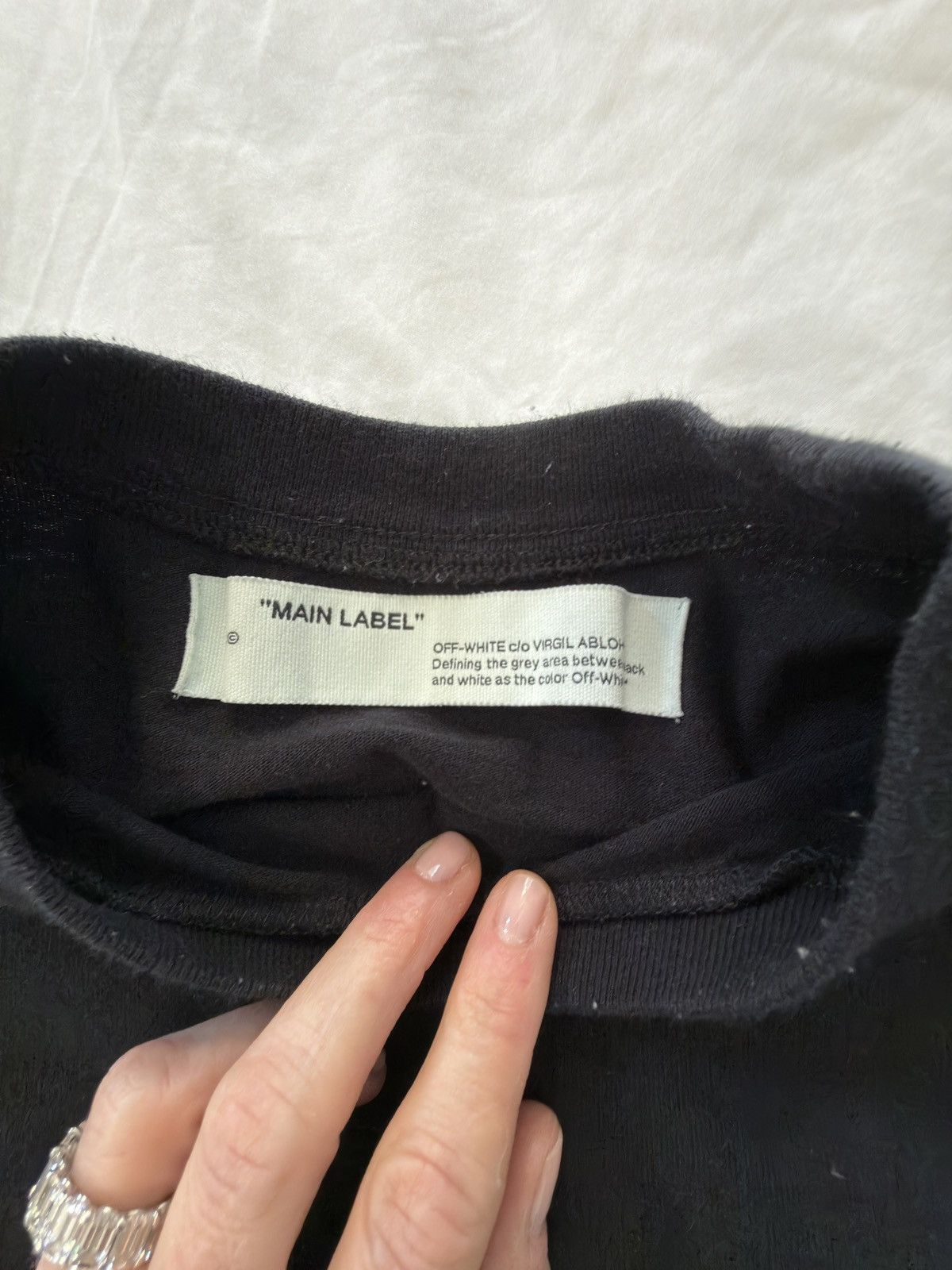 Off-White Off white t shirt Size US XXS / EU 40 - 6 Thumbnail