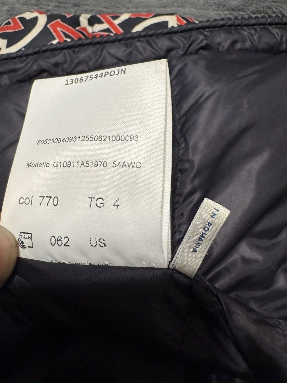 Moncler MONCLER ZOIS GIUBBOTTO Reversible Jacket Navy/White&Red SZ 4 Size US L / EU 52-54 / 3 - 11 Thumbnail