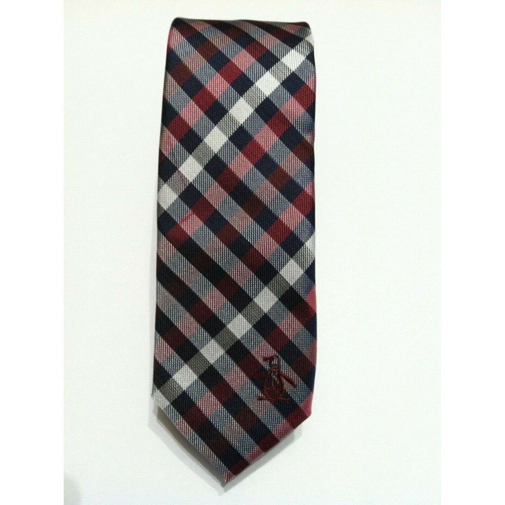 Original Penguin PENGUIN MENS NEW 50%SILK 50%POLYESTER TIE WIDTH:2 1/4" Size ONE SIZE - 1 Thumbnail
