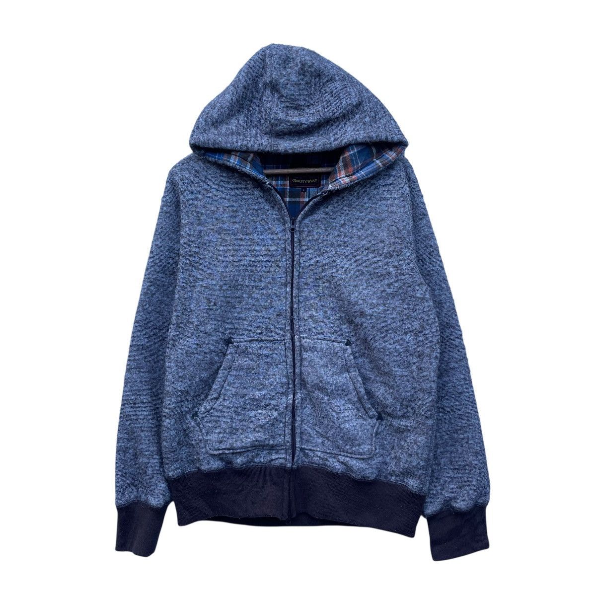 45rpm 💥Japanese Brand Beams Heart Zipper Up Hooded Sweater Jacket Size US M / EU 48-50 / 2 - 1 Thumbnail