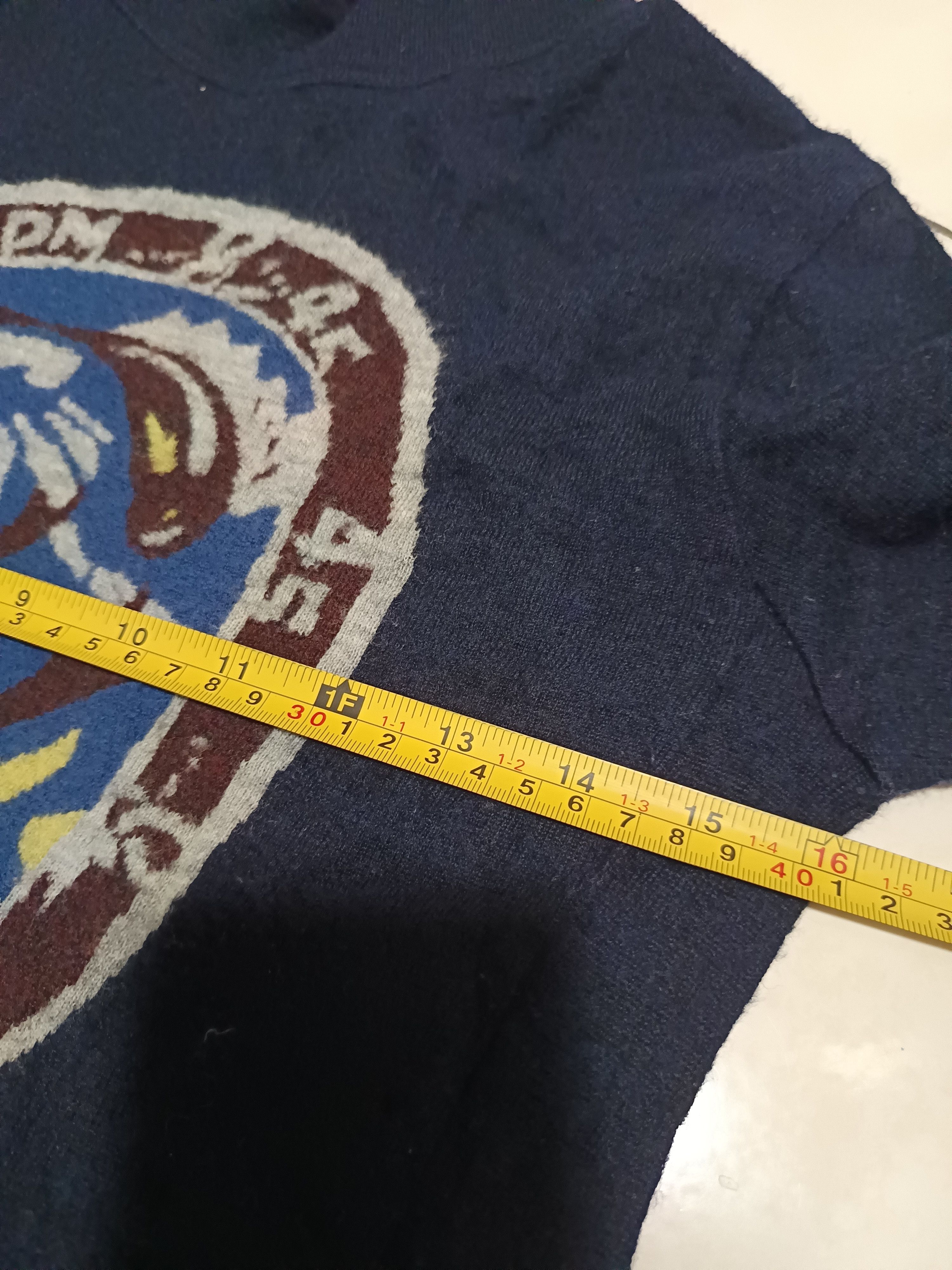 45rpm × Kapital Wool turtle neck sweater 45rpm Size XS / US 0-2 / IT 36-38 - 2 Thumbnail