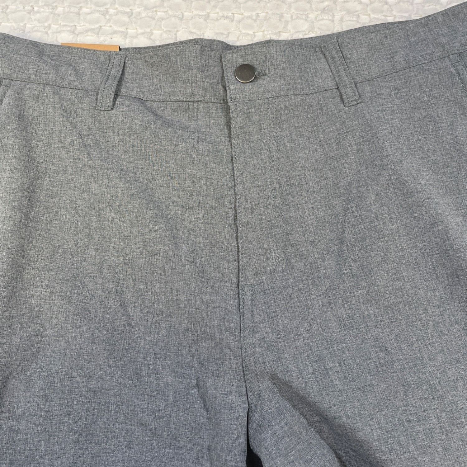 Panama Jack Panama Jack Men's Grey 4 Way Stretch Hybrid Shorts Sz 34 SKU Size US 34 / EU 50 - 3 Thumbnail