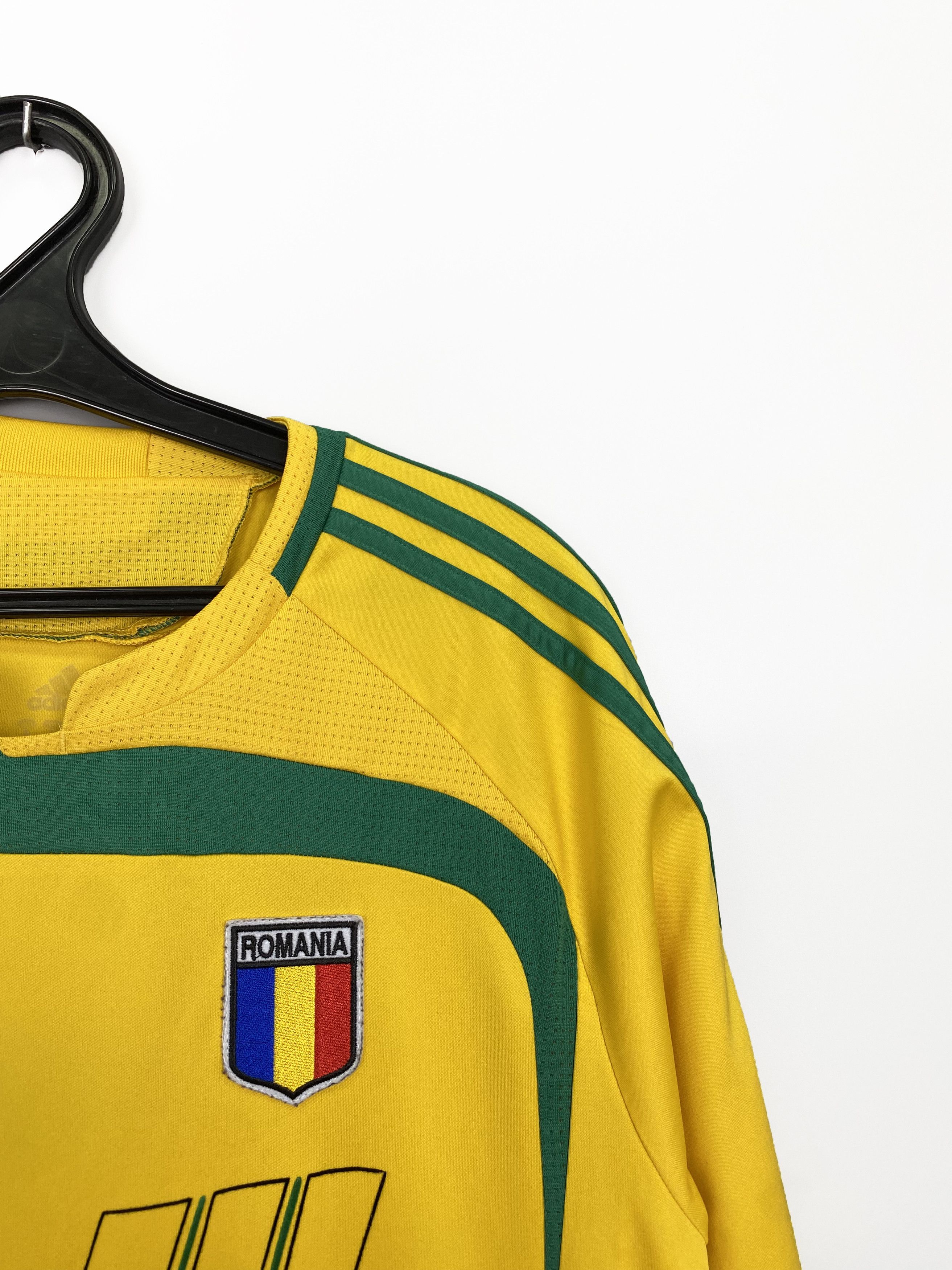Adidas 2007 Romania 7 National Team Adidas Jersey Size US L / EU 52-54 / 3 - 4 Thumbnail