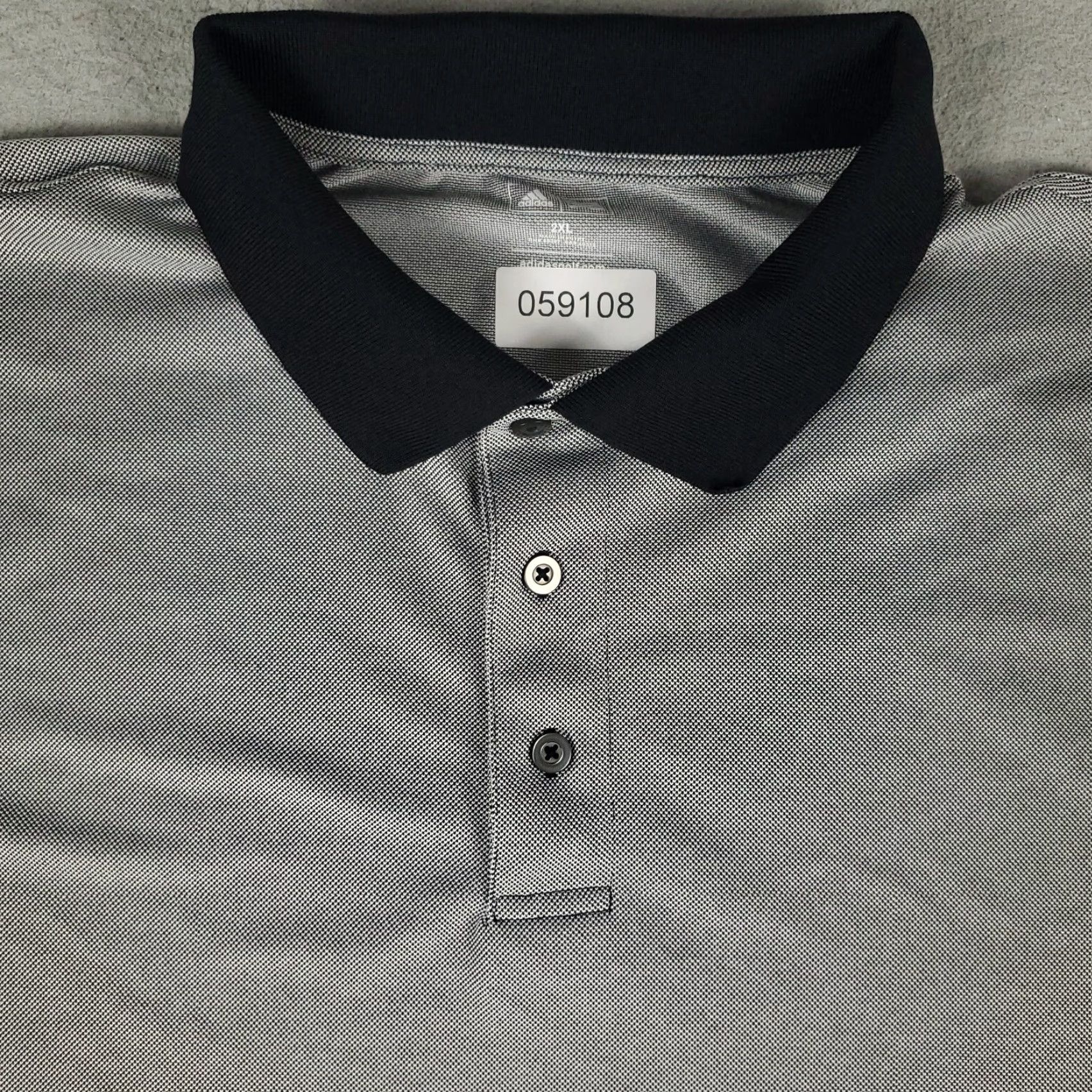 Adidas Adidas Polo Shirt Mens 2XL Gray Golf Casual Short Sleeve Polo Shirt Mens 2XL Gray Adidas Size US XXL / EU 58 / 5 - 2 Thumbnail