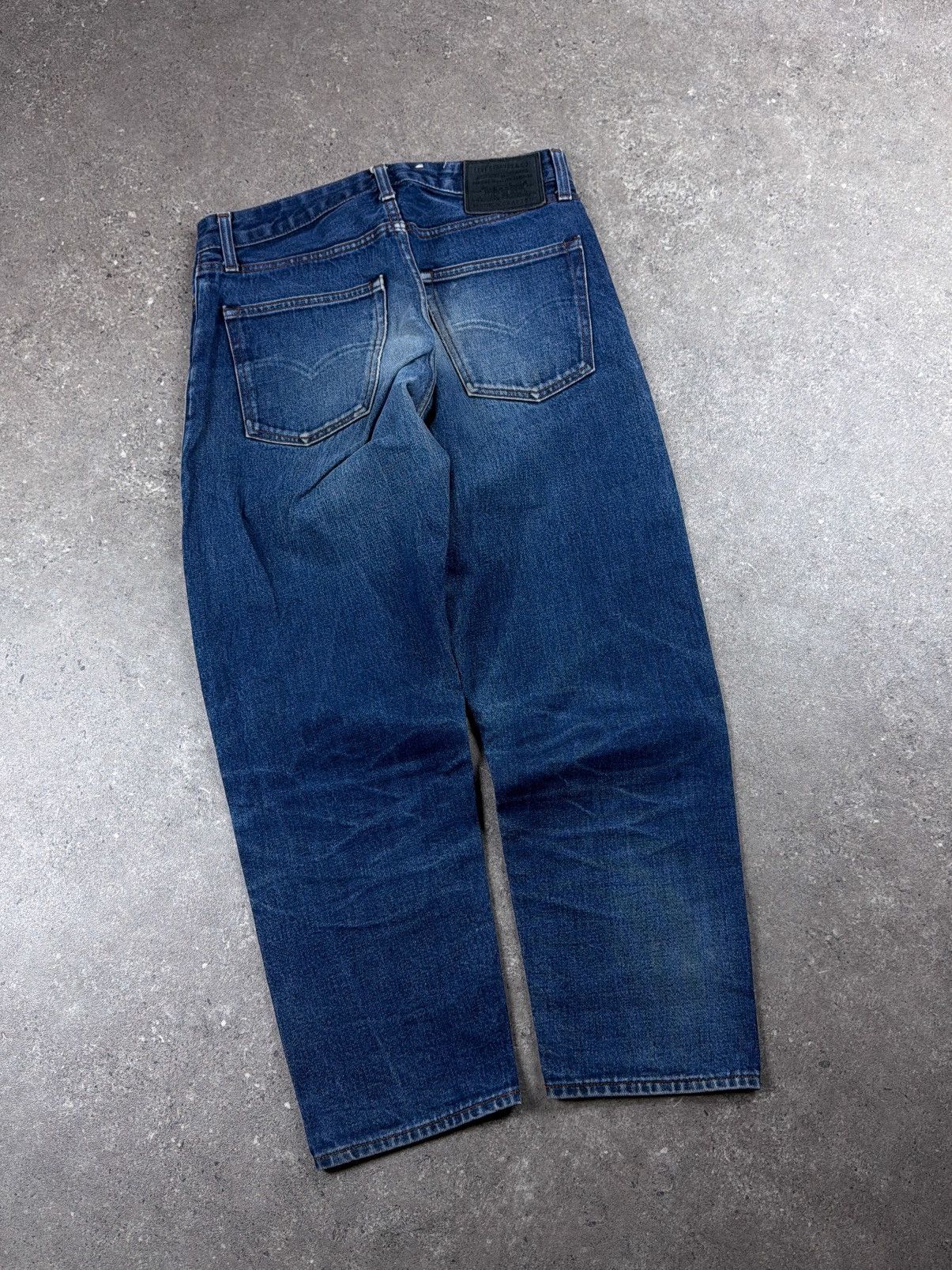 Levi's Made & Crafted Levi's Made & Crafted Draft Wide Taper selvedge denim Jeans Size US 30 / EU 46 - 2 Thumbnail