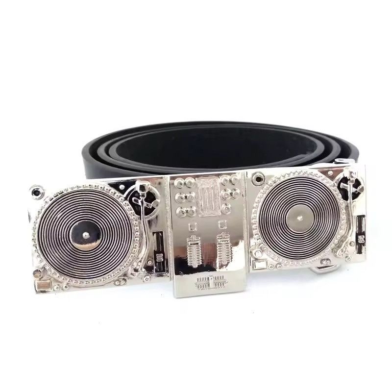 Japanese Brand 110 cm Retro DJ Turntable PU Leather Belt Size ONE SIZE - 1 Thumbnail