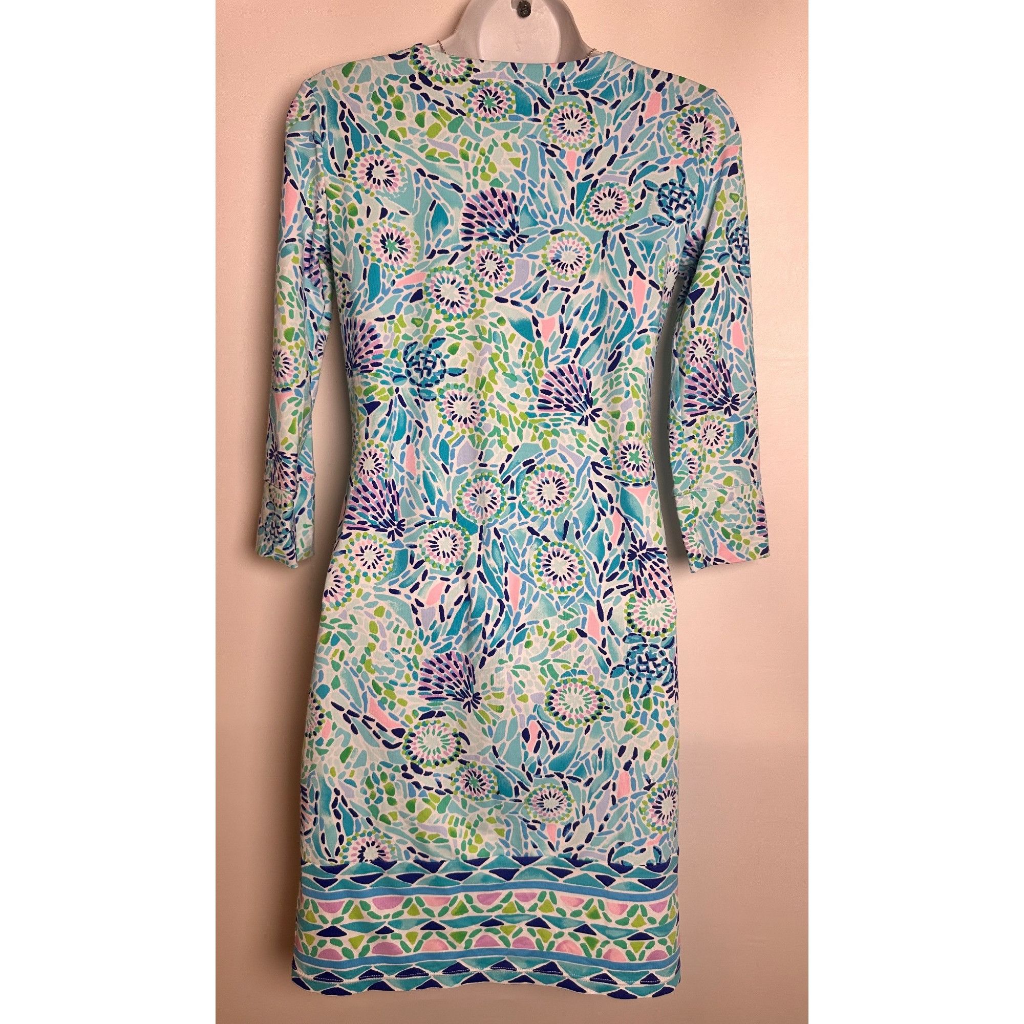 Lilly Pulitzer Lily Pulitzer UPF 50+ Nadine Dress, Size: XXS Size XXS / US 00 / IT 34 - 3 Thumbnail