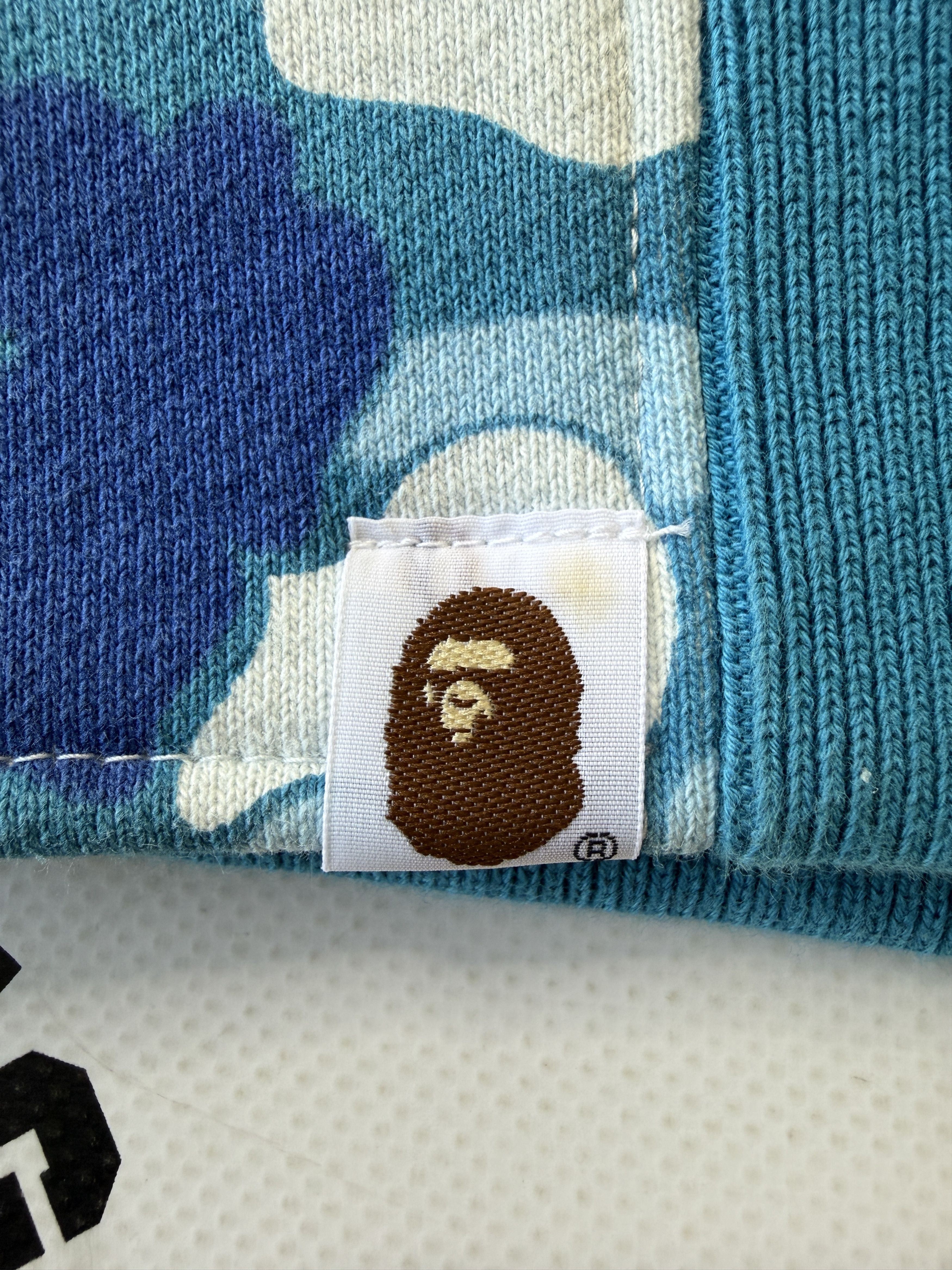 Bape BAPE NIGO FAVORITE SHOP ABC CAMO SWEAT VARSITY JACKET (2008) Size US L / EU 52-54 / 3 - 14 Thumbnail