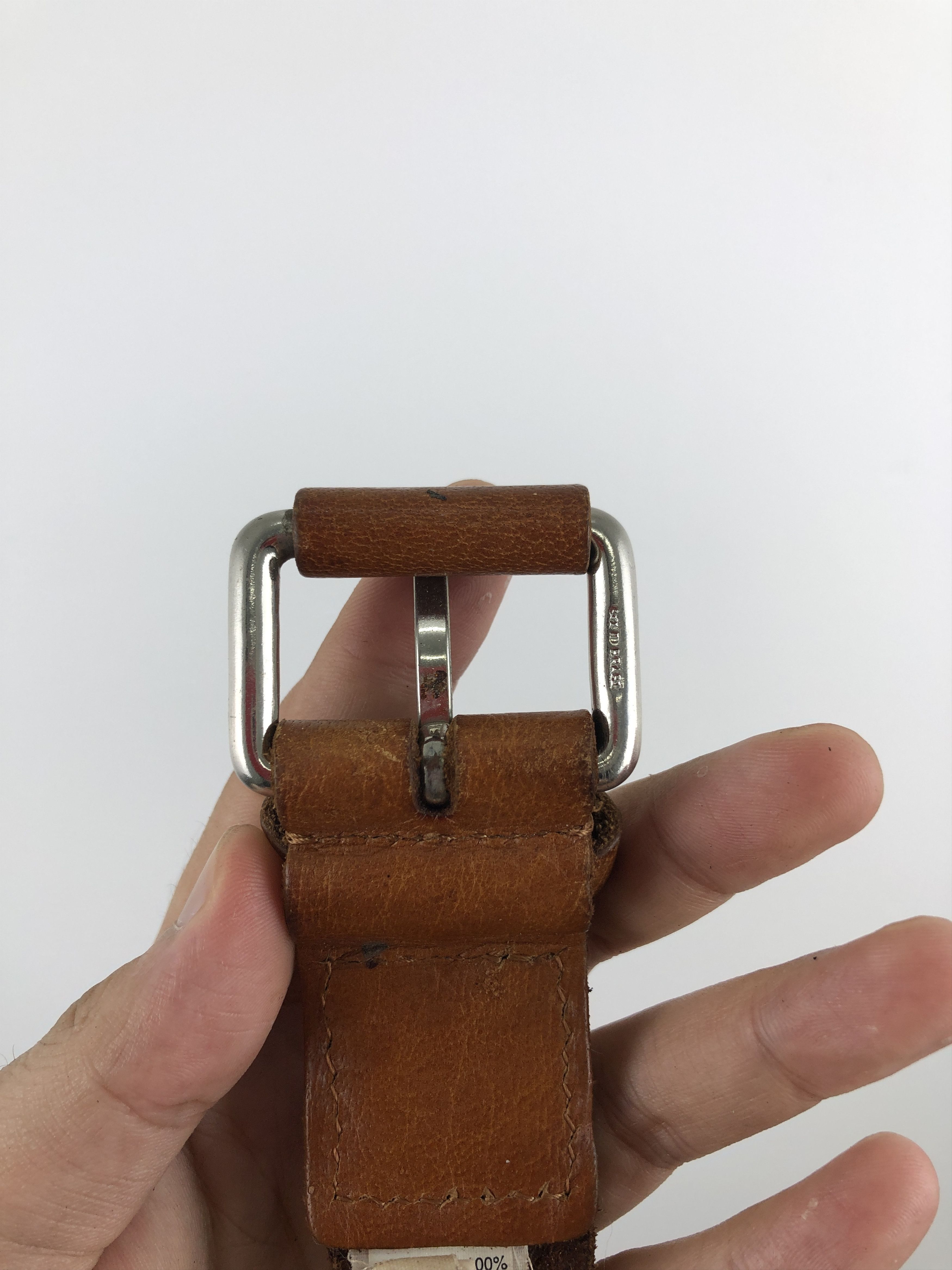Japanese Brand Braided Leather Buckle Japanese Brand Belt B0014 Size ONE SIZE - 5 Thumbnail