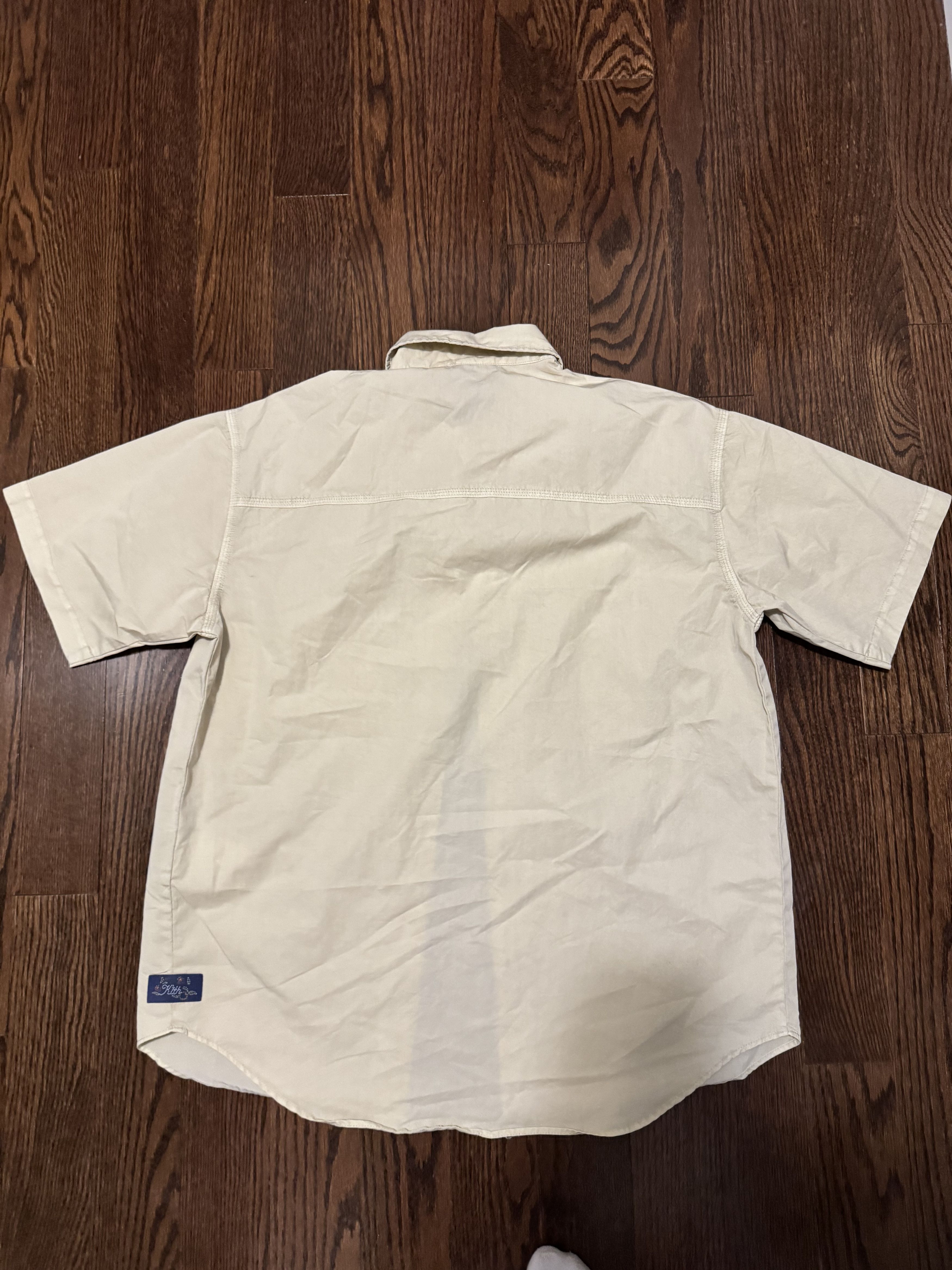 Kith Kith Beige Short Sleeve Button Up Shirt Size US S / EU 44-46 / 1 - 2 Thumbnail