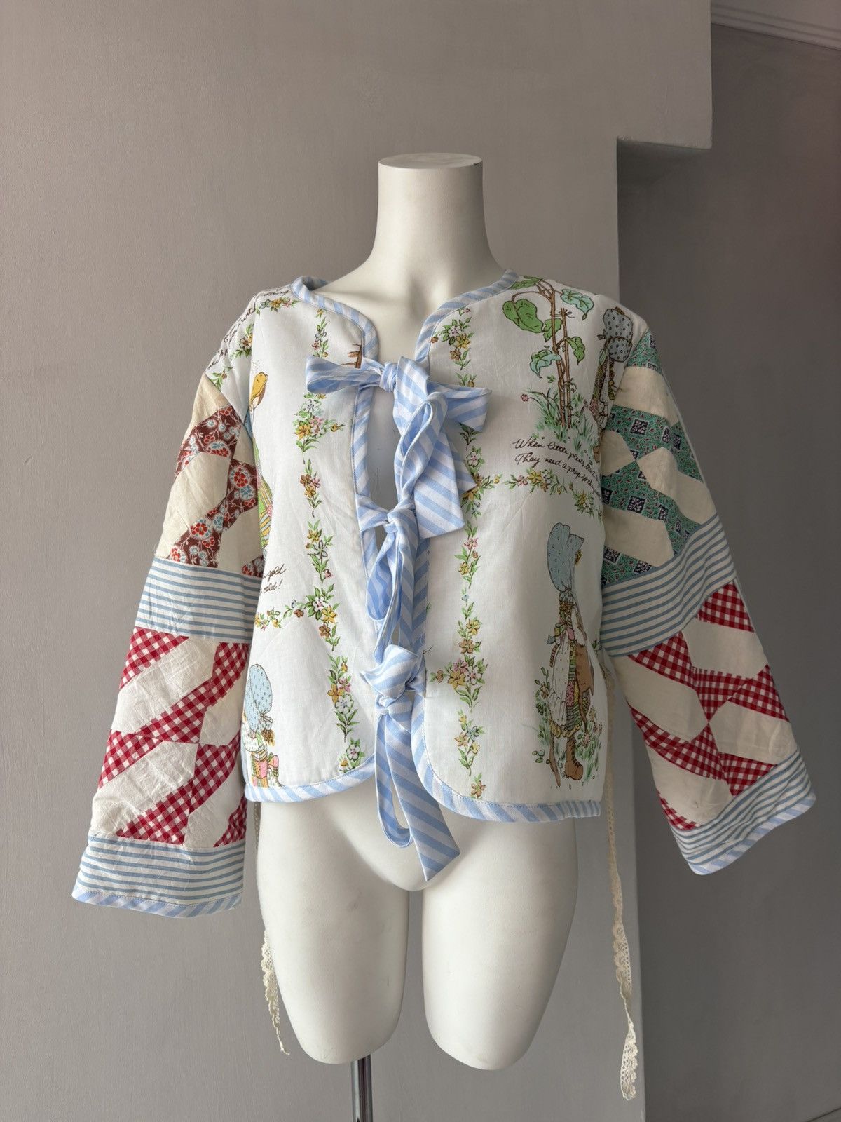 Vintage Patchwork jacket made in bangkok Size ONE SIZE - 17 Thumbnail
