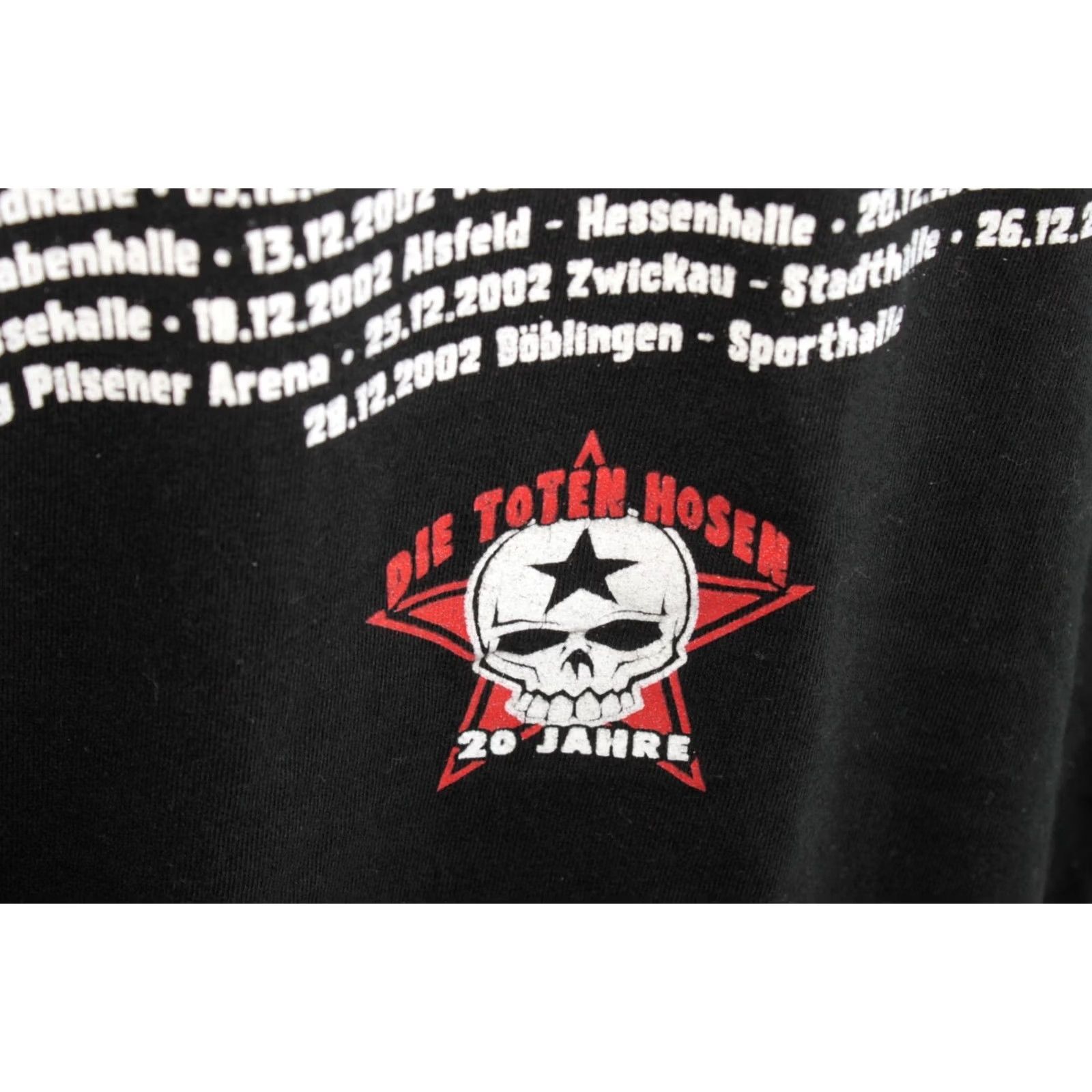 Vintage Vintage Die Toten Hosen mens shirt XL Black T-Shirt Punk Rock Cotton Shirt Mens XL Black Size US XL / EU 56 / 4 - 6 Thumbnail