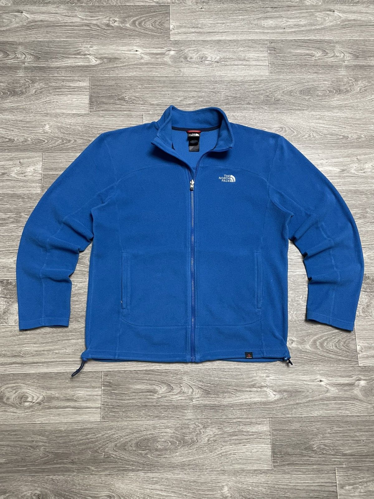 The North Face Vintage The North Face Polartec Blue Full Zip Fleece Jacket Size US L / EU 52-54 / 3 - 1 Thumbnail