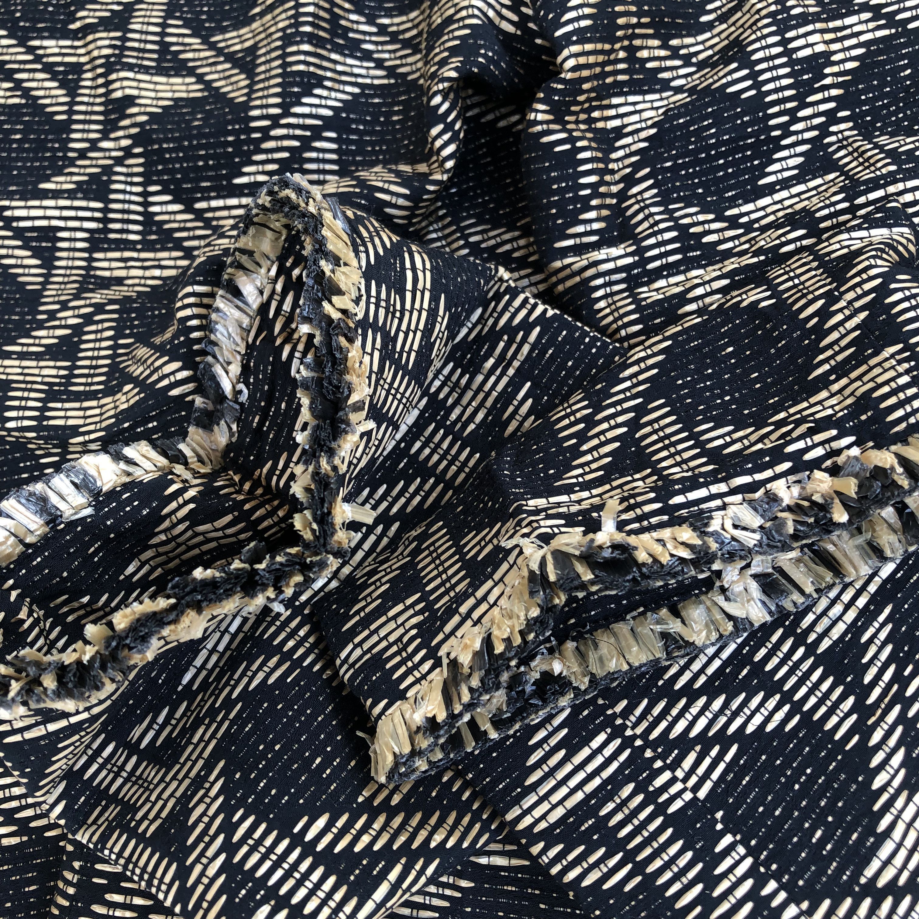 Dsquared2 Dsquared2 Archive Jacquard Pants Deconstructed Raw Hem Size 30" / US 8 / IT 44 - 14 Thumbnail