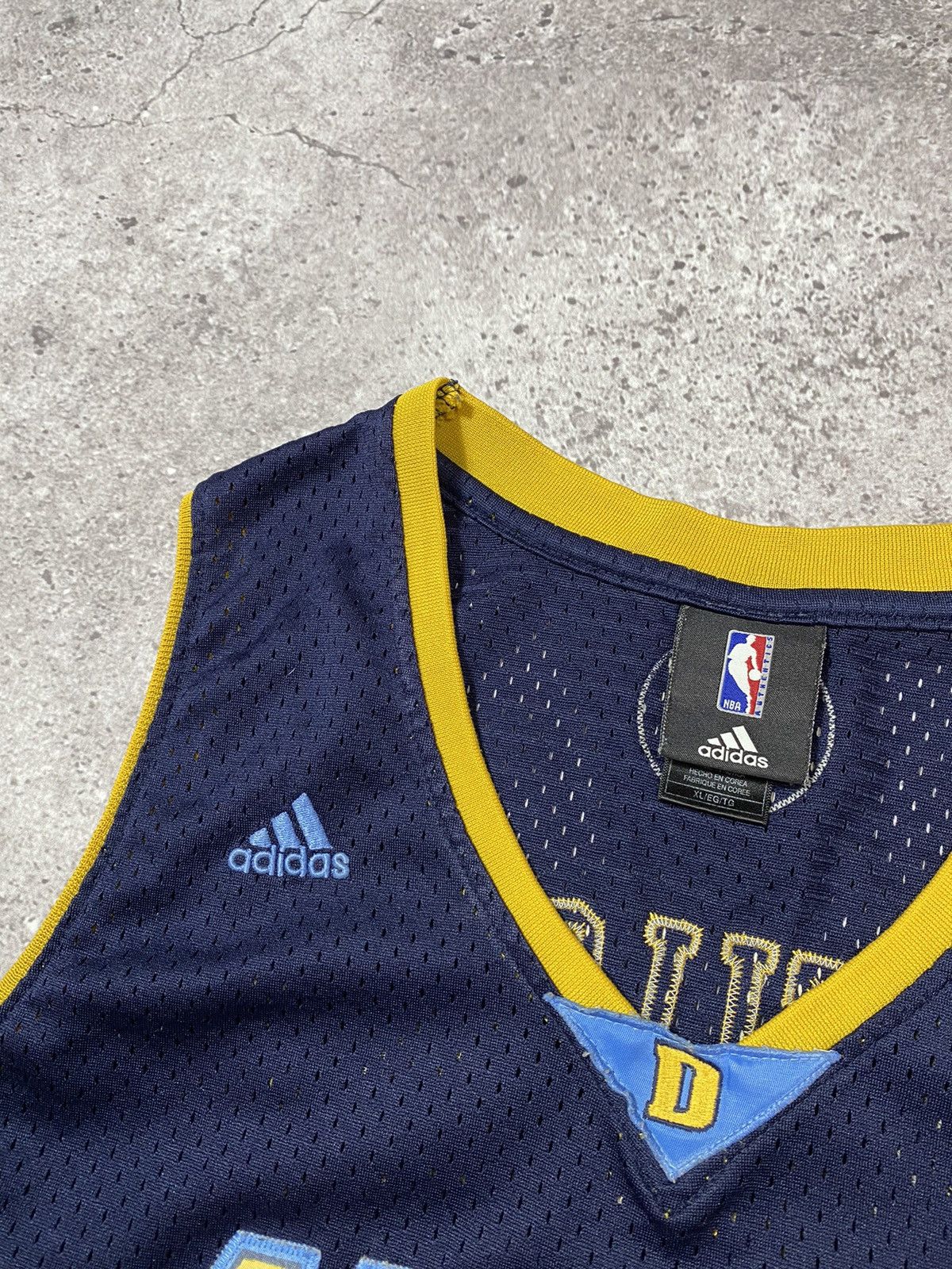 NBA Vintage Adidas DENVER NUGGETS #15 Anthony NBA jersey Size US XL / EU 56 / 4 - 6 Thumbnail