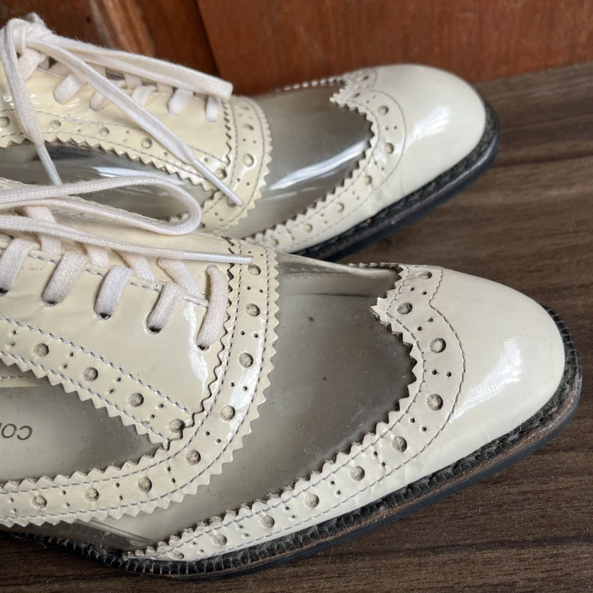 Comme des Garcons COMME DES GARCONS CLEAR WHITE PATENT OXFORD Size US 7 / IT 37 - 11 Thumbnail