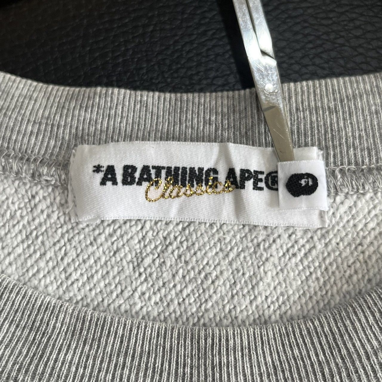 Bape Bape Dot Logo Crewneck Size US M / EU 48-50 / 2 - 5 Thumbnail