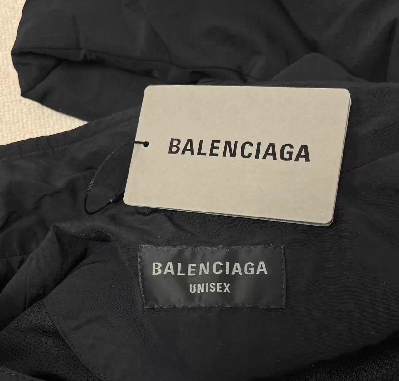 Balenciaga Balenciaga Solid Logo Zip Collar Men's S Jacket Size US S / EU 44-46 / 1 - 4 Thumbnail