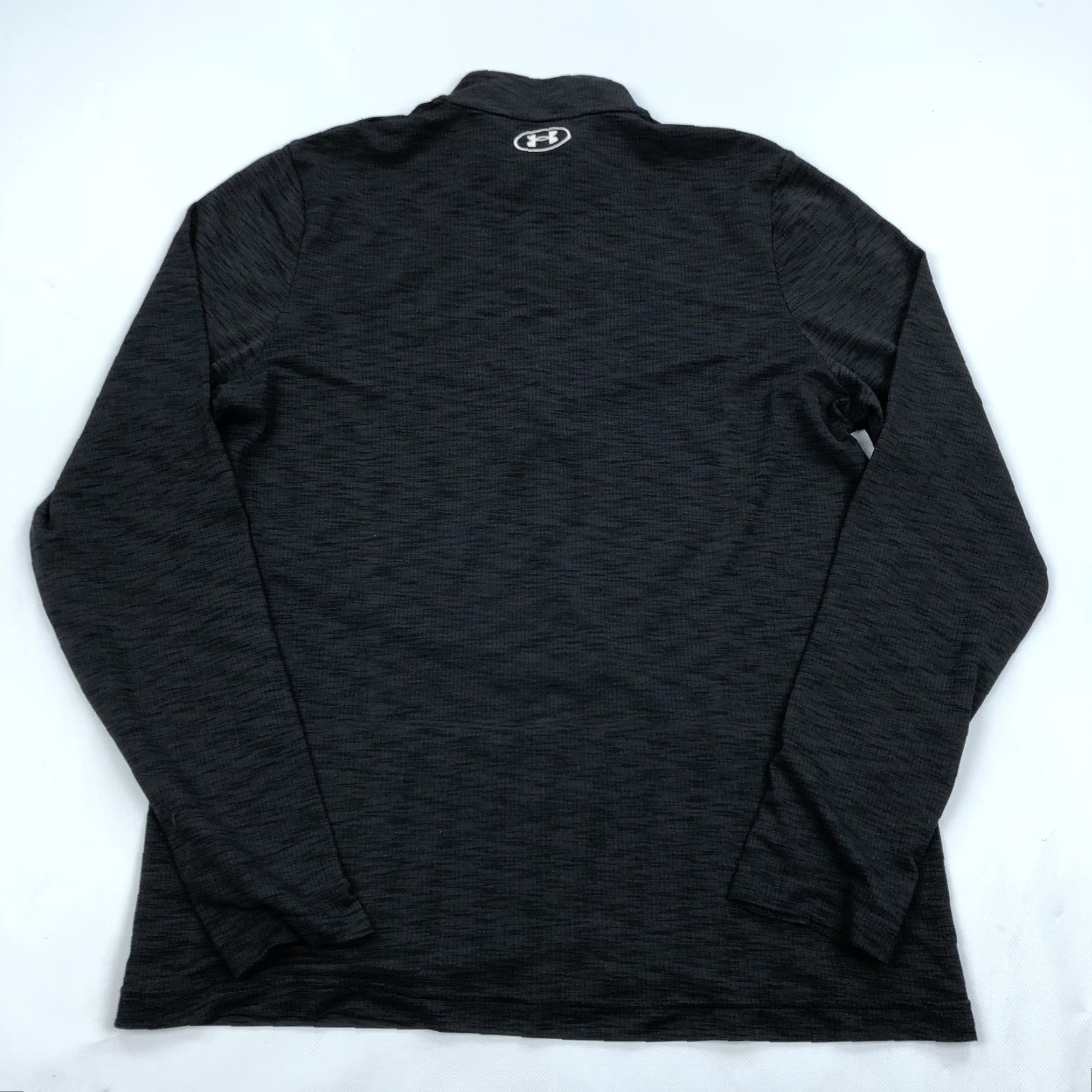 Under Armour Under Armour Men's XL Fitted Quarter Zip Pullover Activewear Top Shirt Black and Gray Size US XL / EU 56 / 4 - 7 Thumbnail