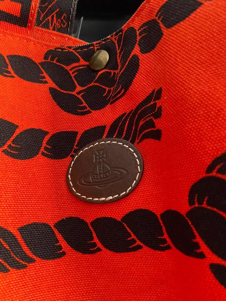 Vivienne Westwood Vivienne Westwood size os Red and black rope knot canvas ba Size ONE SIZE - 2 Thumbnail