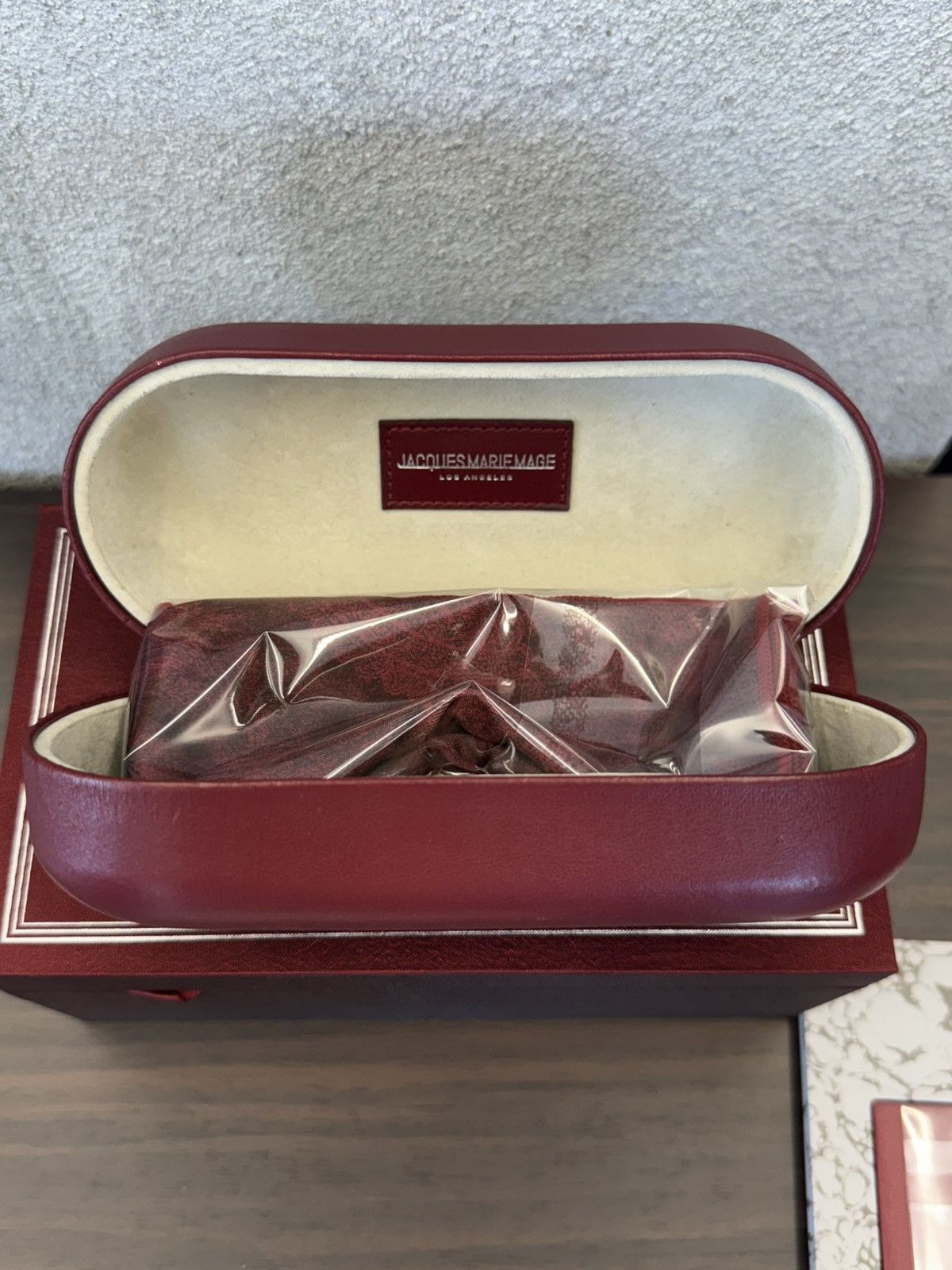 Jacques Marie Mage Jacques Marie Mage Benson Red Sunglasses 98 Out Of 100 Size ONE SIZE - 17 Thumbnail