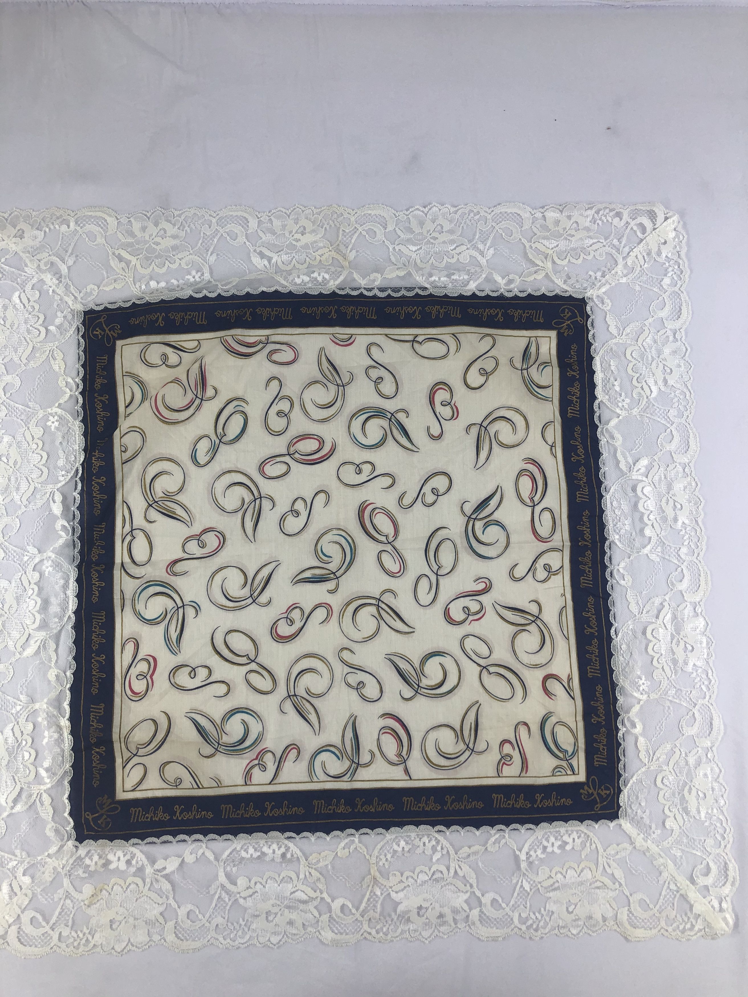 Michiko Koshino London × Vintage Michiko Koshino Handkerchief / Bandana / Neckerchief Size ONE SIZE - 3 Thumbnail