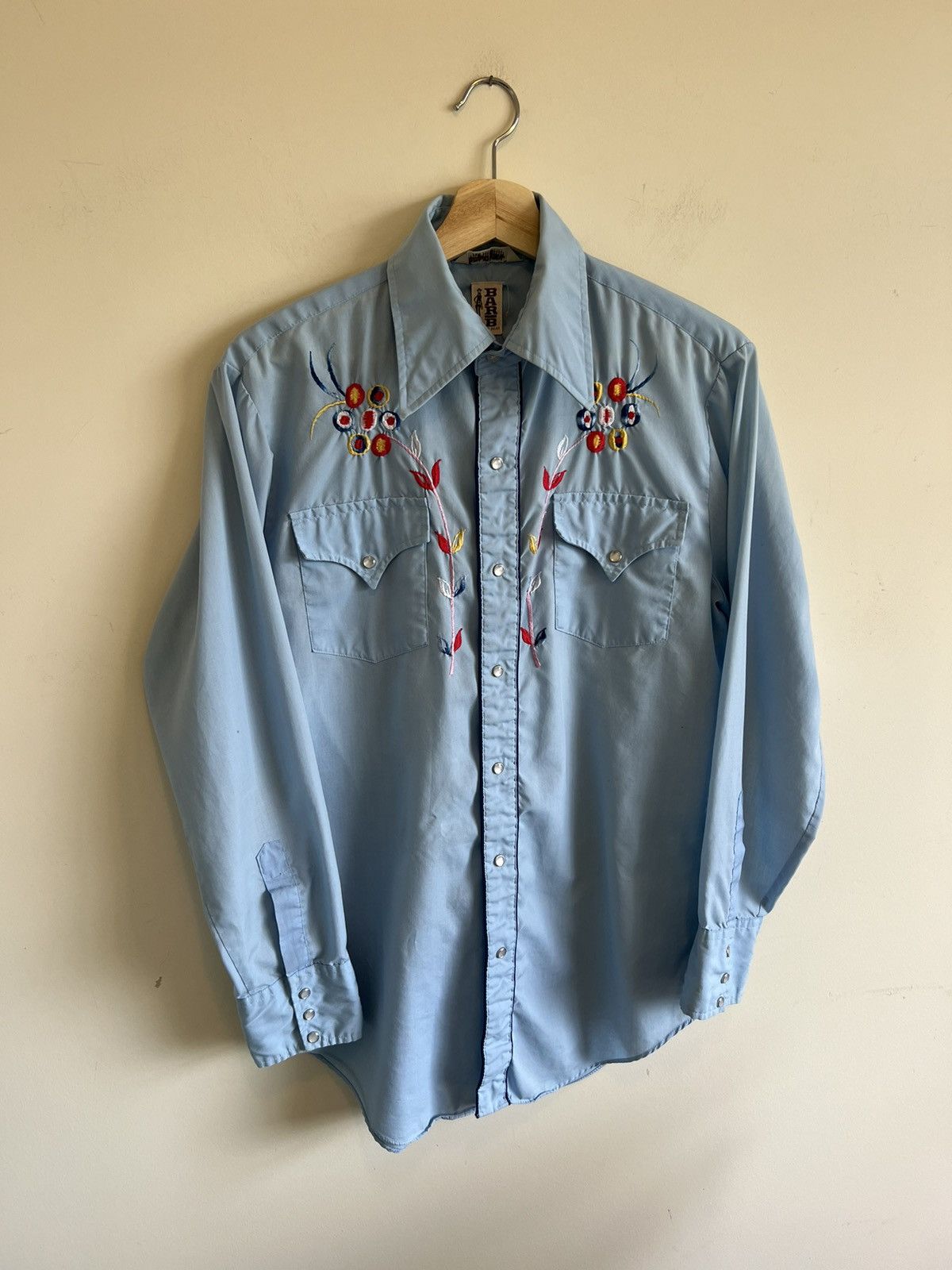 Cowboy Equipment H Bar C T WESTERN WEAR SHIRT COWBOY WESTERN STYLE SIZE L Size US L / EU 52-54 / 3 - 7 Thumbnail