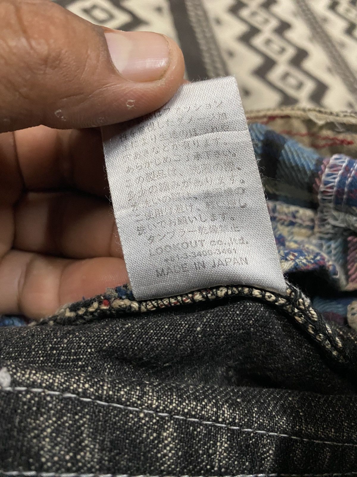Designer × Japanese Brand Vintage Xescape Jeans Selvedge Size US 34 / EU 50 - 17 Thumbnail