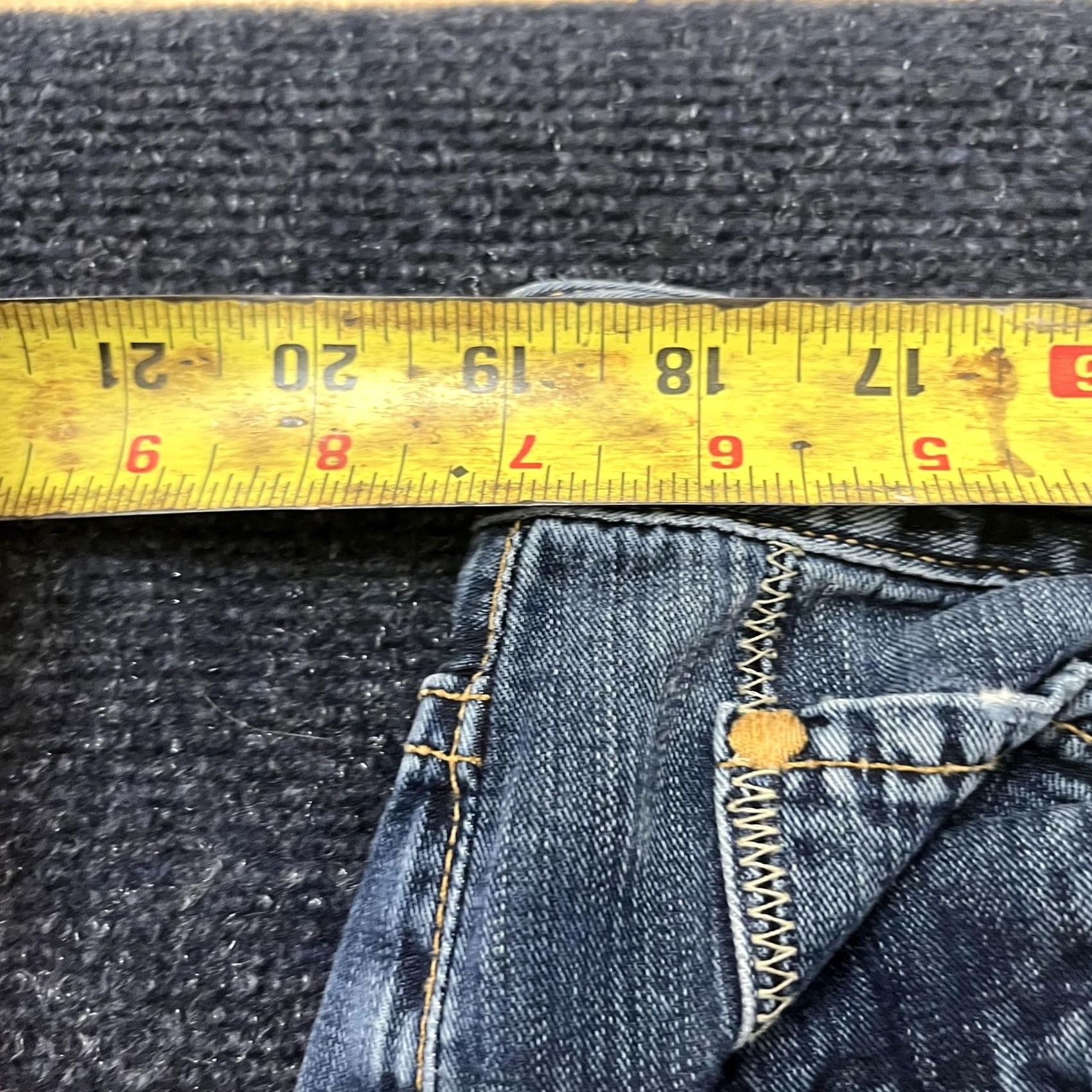 Nordstrom AG Adriano Goldschmied The Symbol Jeans Mens 40x32 Blue Denim Nordstrom Casual Jeans Straight Regular Mens 40x32 Blue Denim Size US 38 / EU 54 - 5 Thumbnail