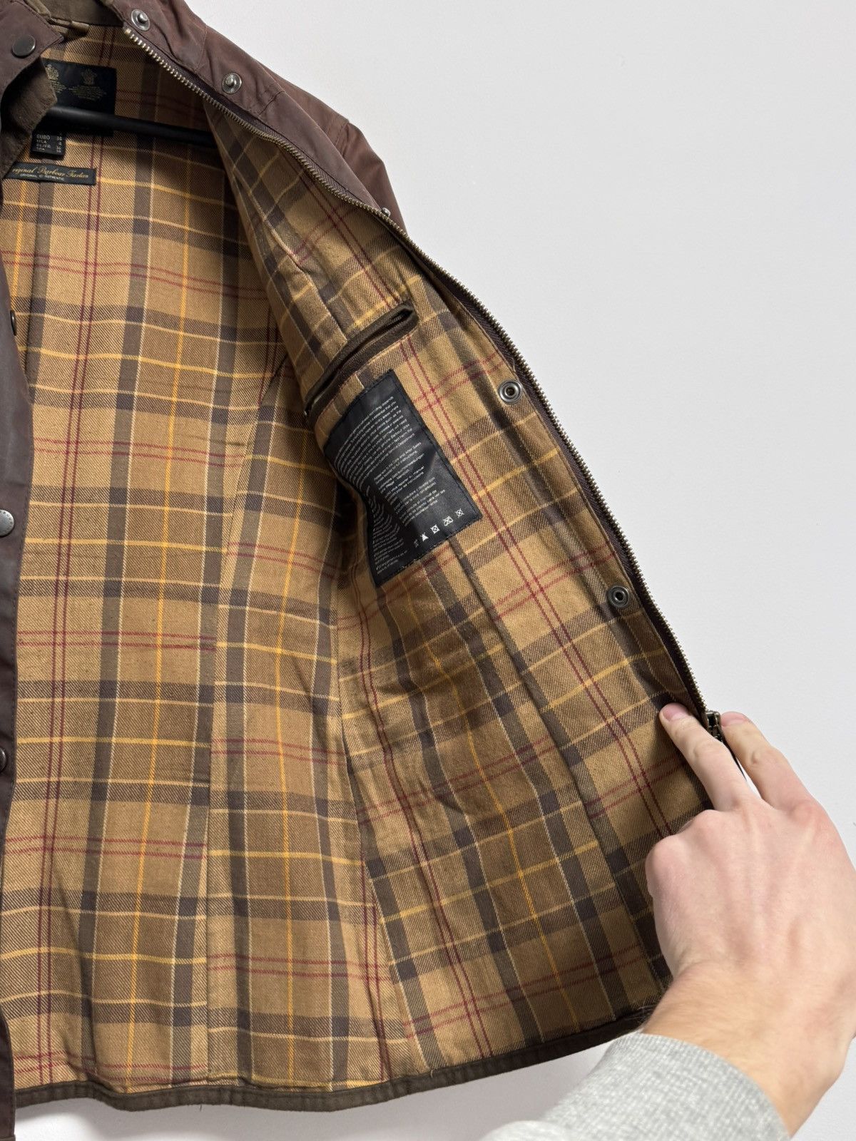 Barbour Barbour Vintage Waxed Y2K style brown Size S / US 4 / IT 40 - 8 Thumbnail