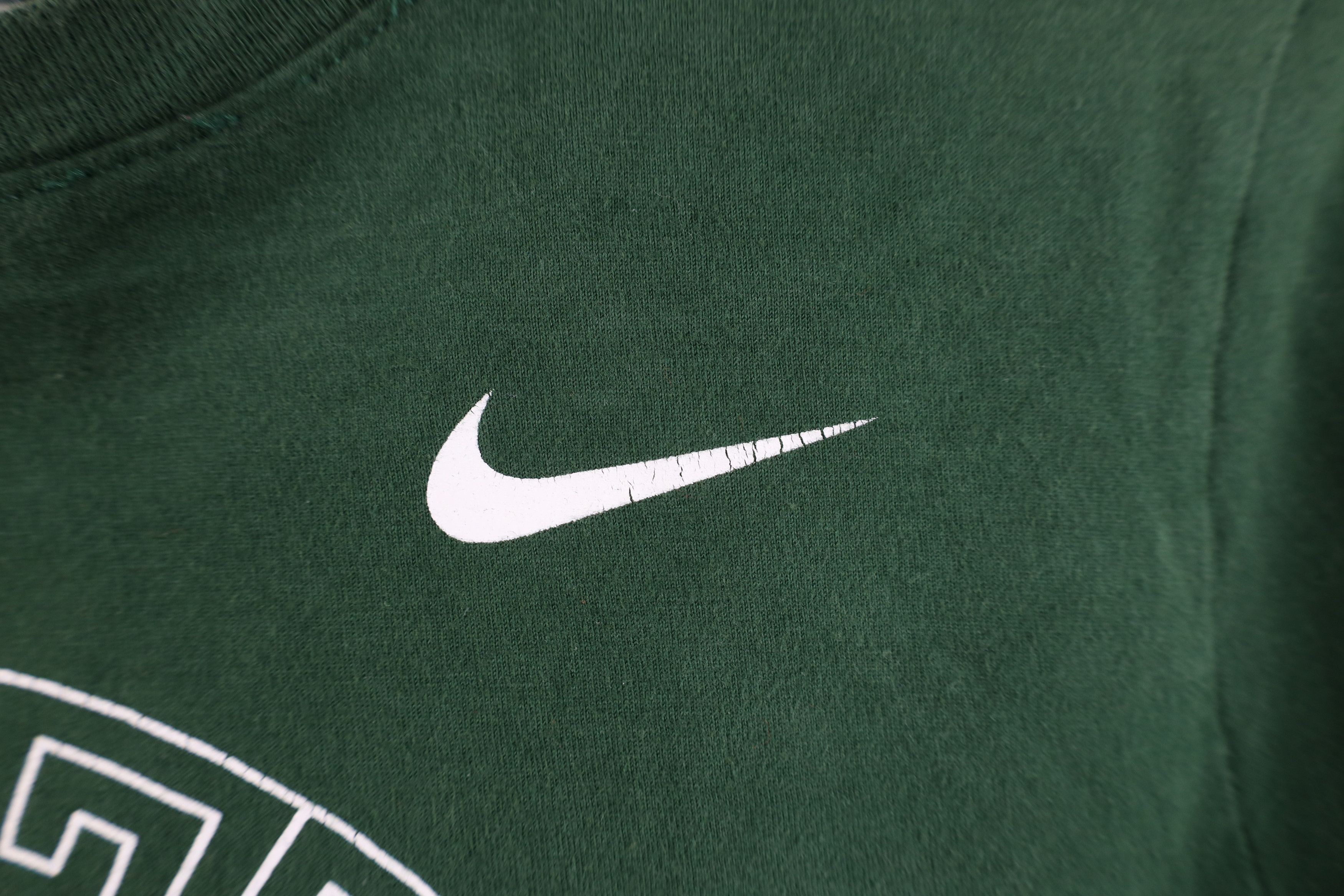 Nike Nike Michigan State University Football T-Shirt Green Size XL / US 12-14 / IT 48-50 - 4 Thumbnail